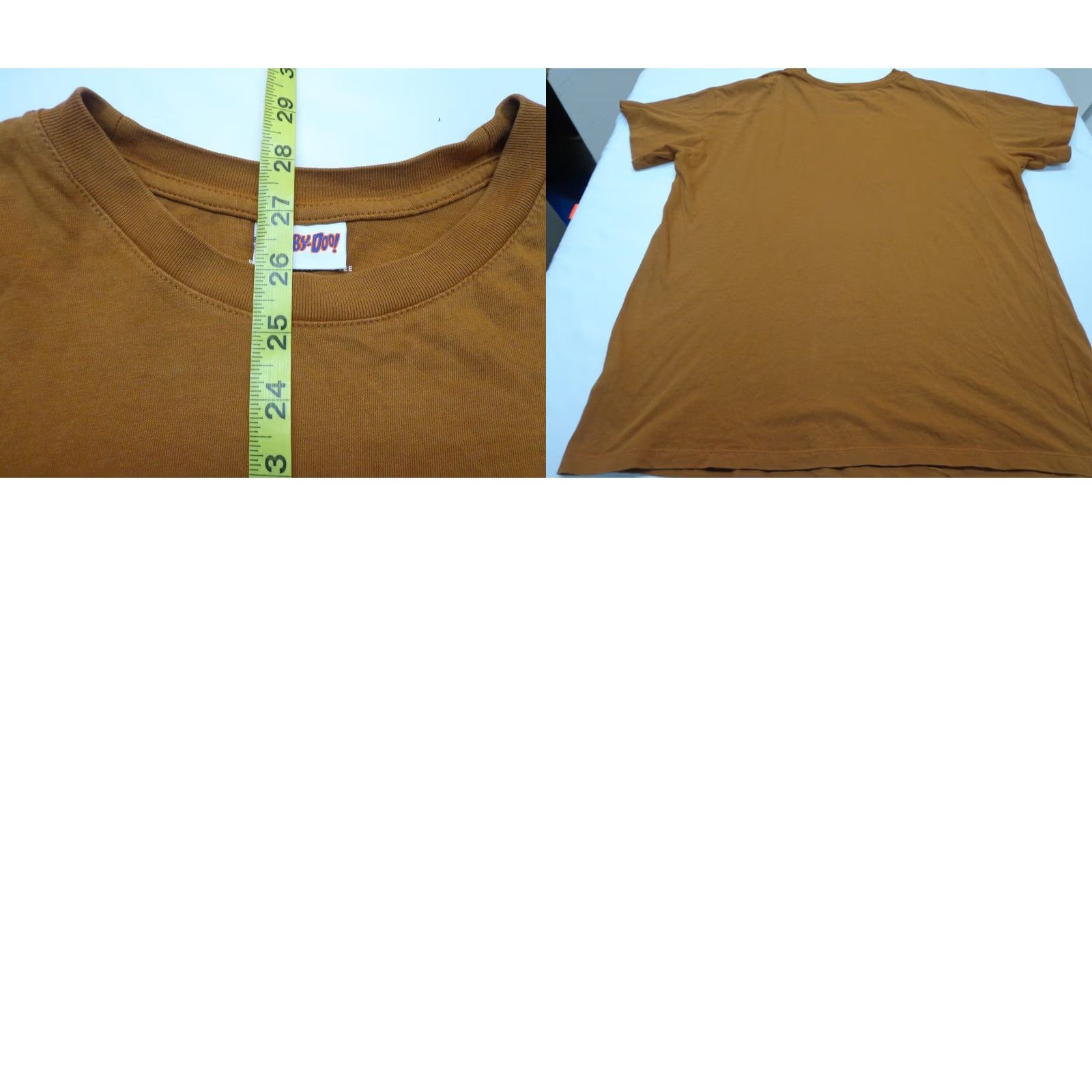 Vintage Scooby Doo Brown T Shirt Oversized Relaxed Boyfriend Ladies Small FLAWS Size S / US 4 / IT 40 - 8 Thumbnail