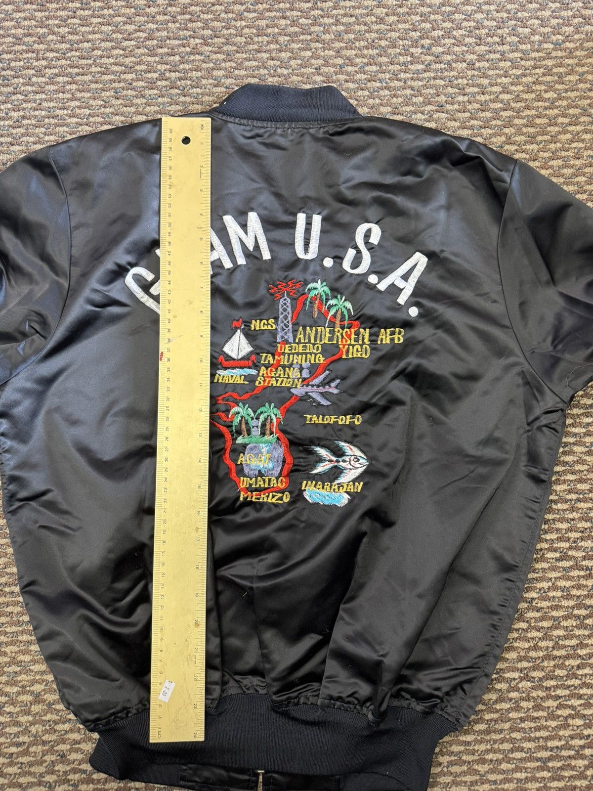 Vintage Guam Sukajan Souvenir Jacket Size US S / EU 44-46 / 1 - 4 Thumbnail