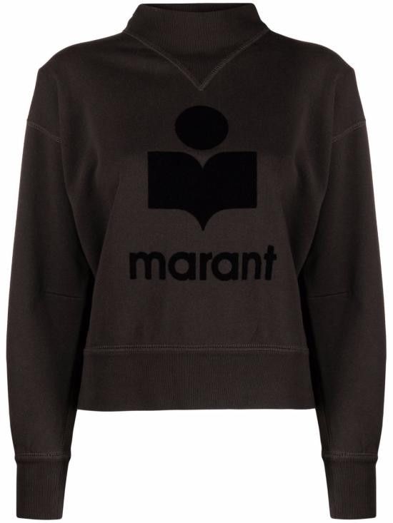 Isabel Marant Etoile ISABEL MARANT ETOILE Women Hoodies SW0003FA A1M07E 02FK Black Size S / US 4 / IT 40 - 1 Thumbnail