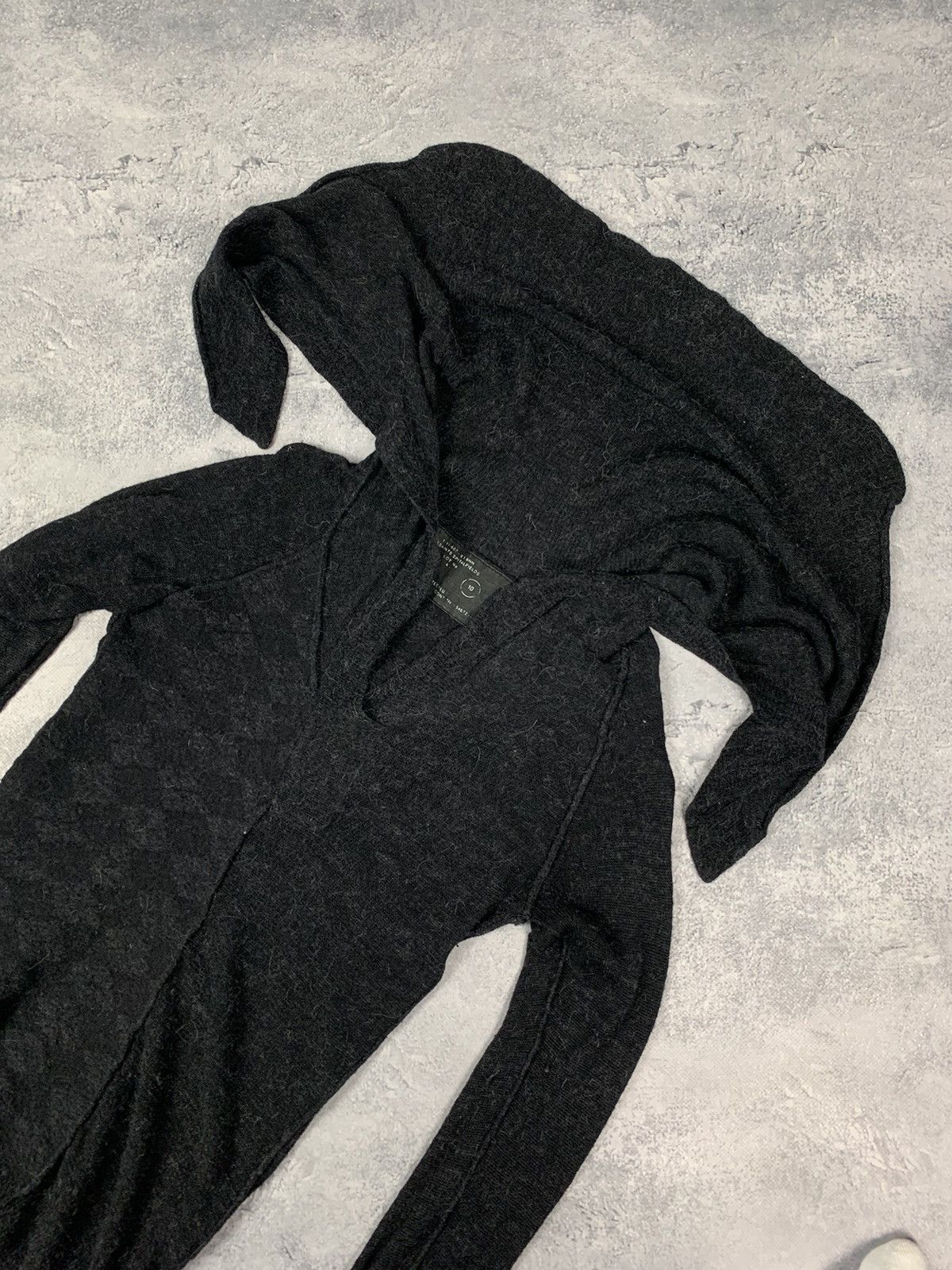 Allsaints Allsaints Sweater Avant Garde Dark Gray Size 10 Y2K Luxury Size M / US 6-8 / IT 42-44 - 2 Thumbnail