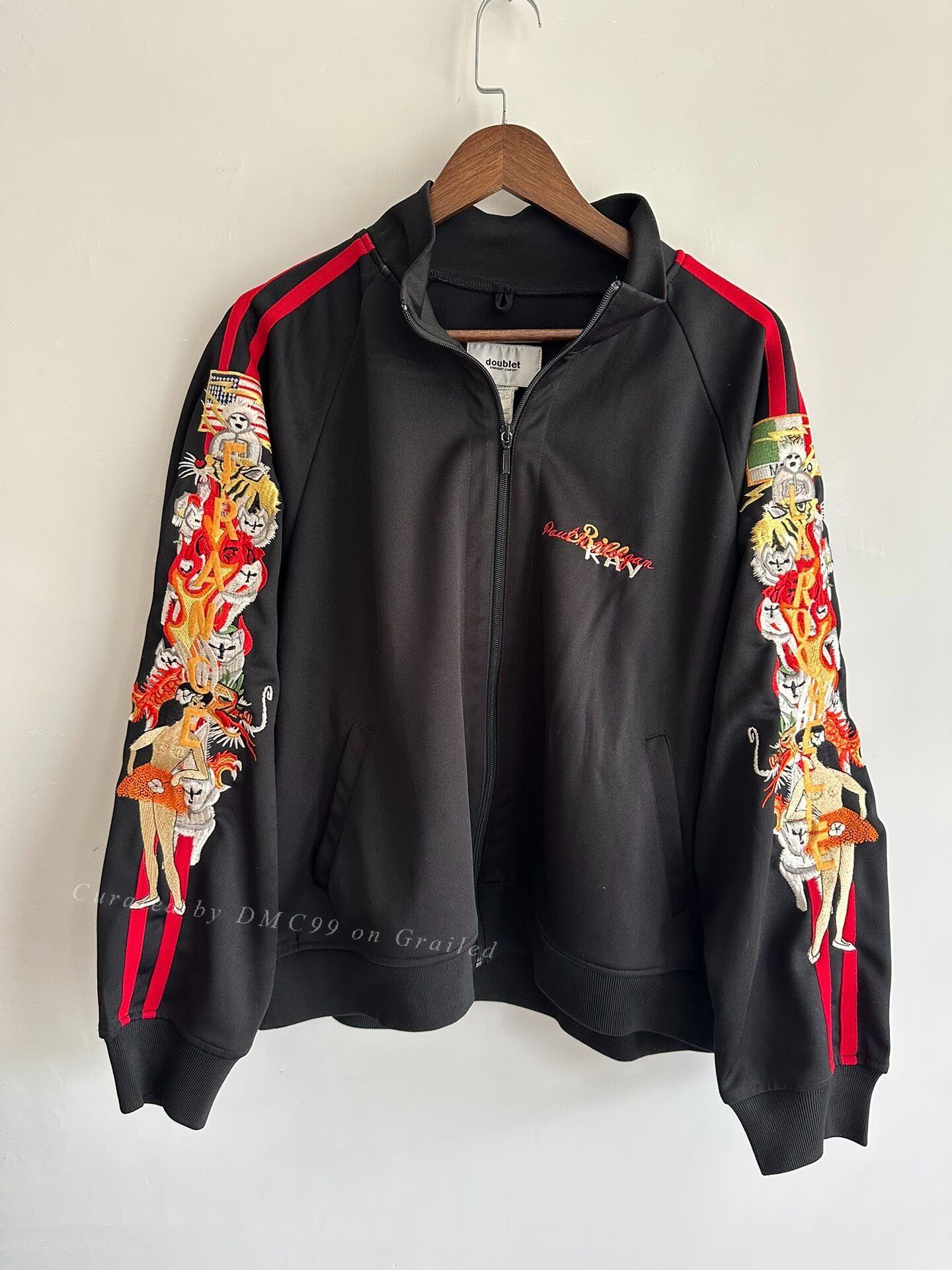 Doublet doublet 18AW Embroidered School Jacket Size US L / EU 52-54 / 3 - 1 Thumbnail