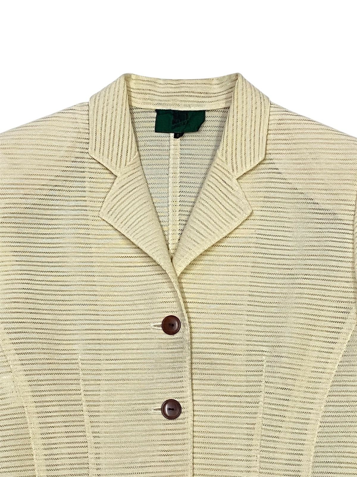 Jean Paul Gaultier Jean Paul Gaultier Archetypal Nylon ( Mesh ) Blazer/Jacket Size S / US 4 / IT 40 - 5 Thumbnail