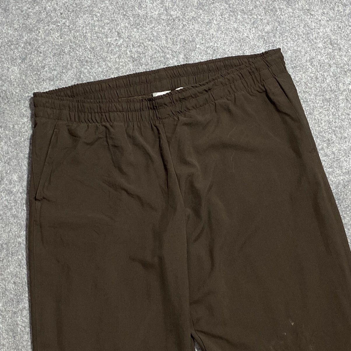 Nike × Vintage 2 item Nike Brown Pants Nylon 00s Swoosh Size US 36 / EU 52 - 3 Thumbnail