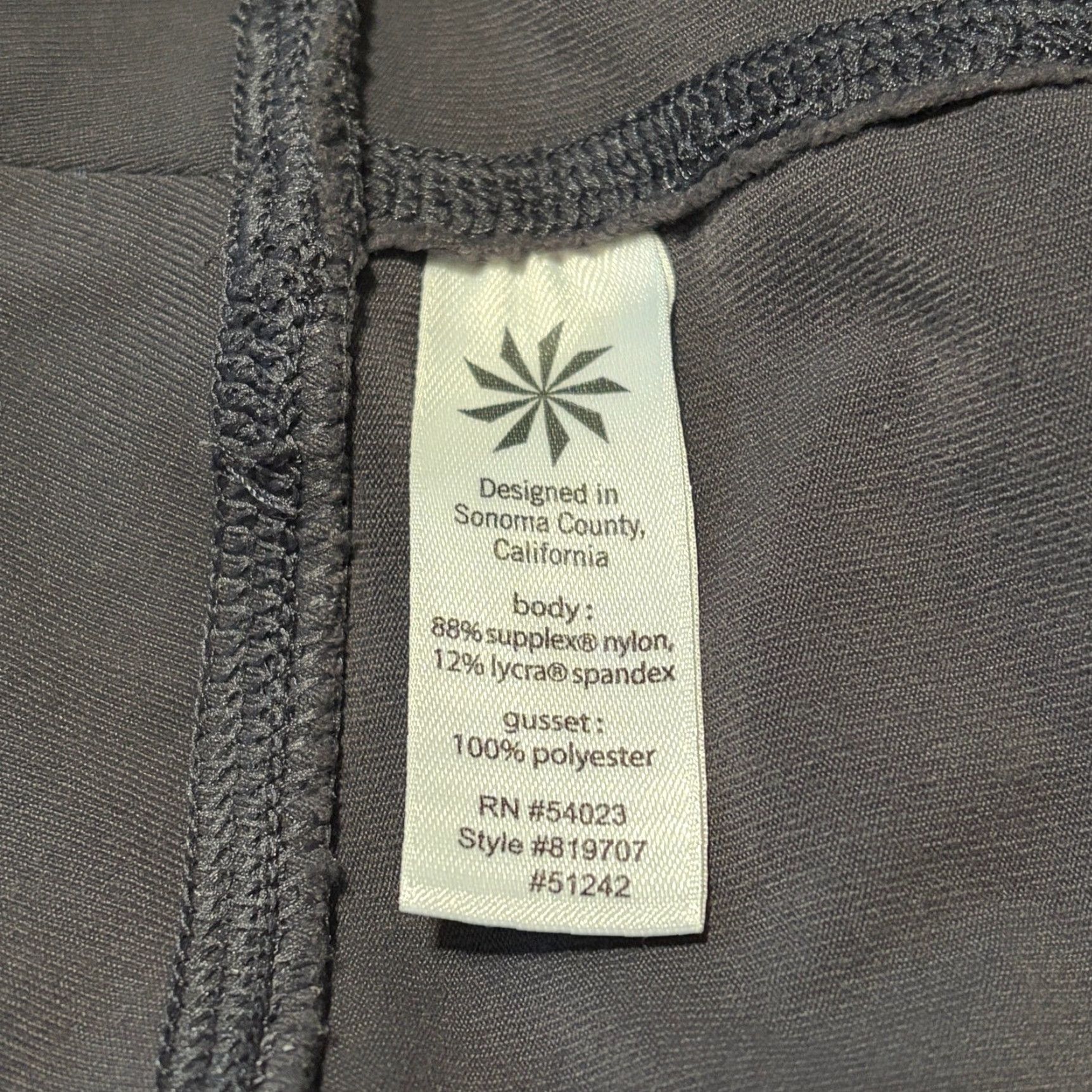 Athleta Athleta Womens 1X Gray Wide Leg Stretch Wicking Yoga Pants Size 40" / US 18 - 4 Thumbnail