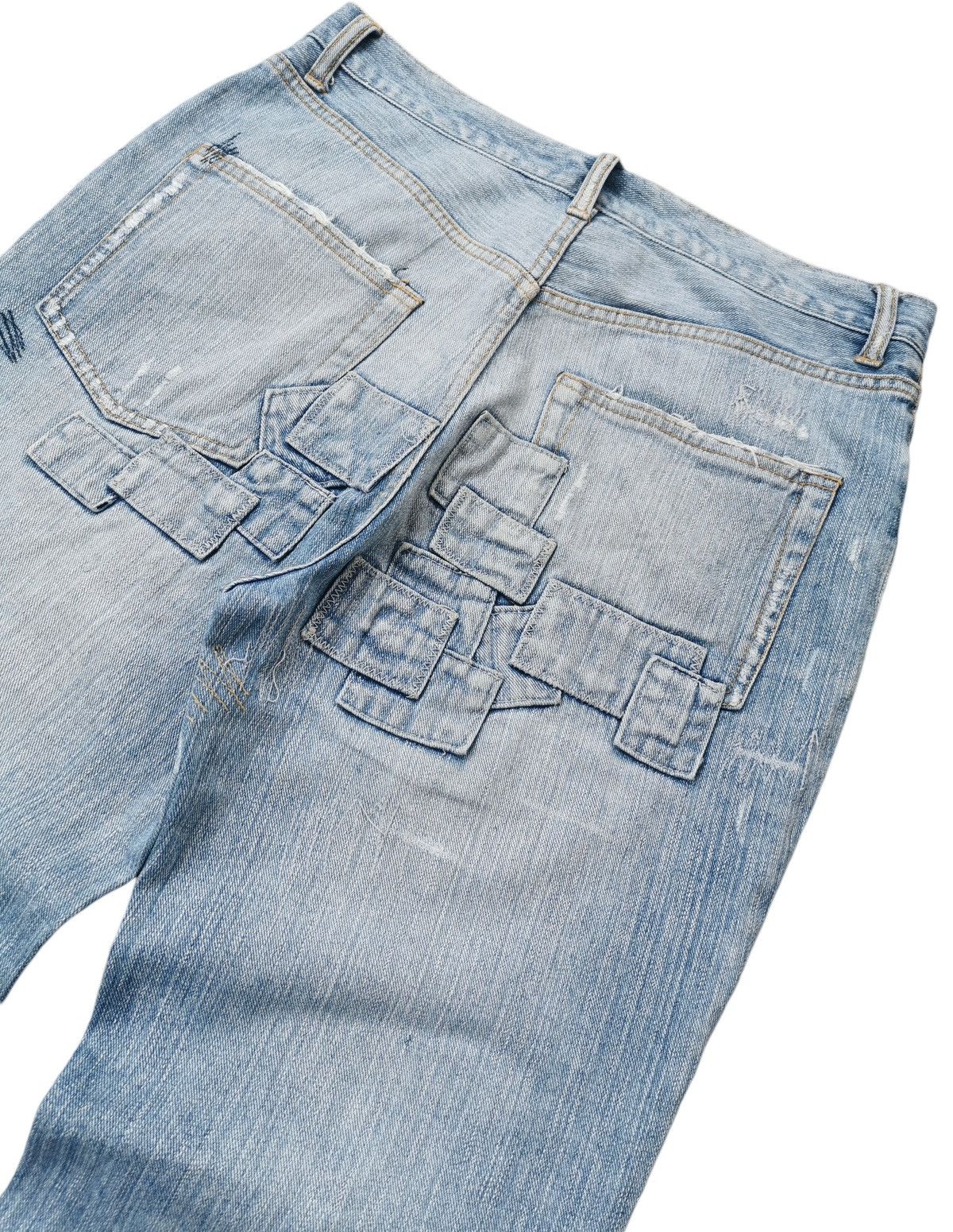 Kapital TTU Jeans Patchwork Looklike Kapital Size US 31 - 7 Thumbnail