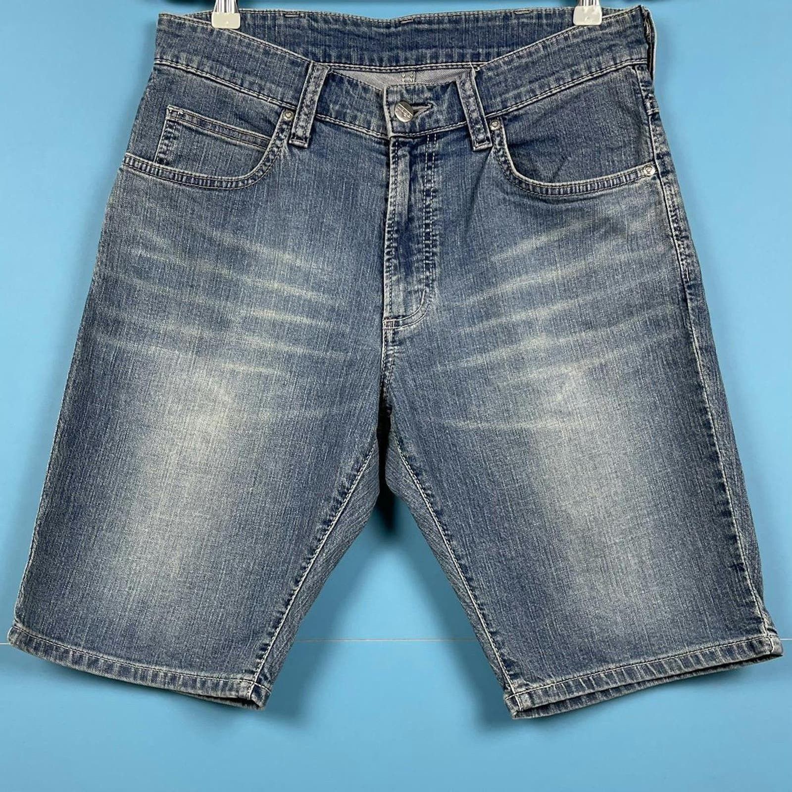 DENIM SHORTS - Stonewash