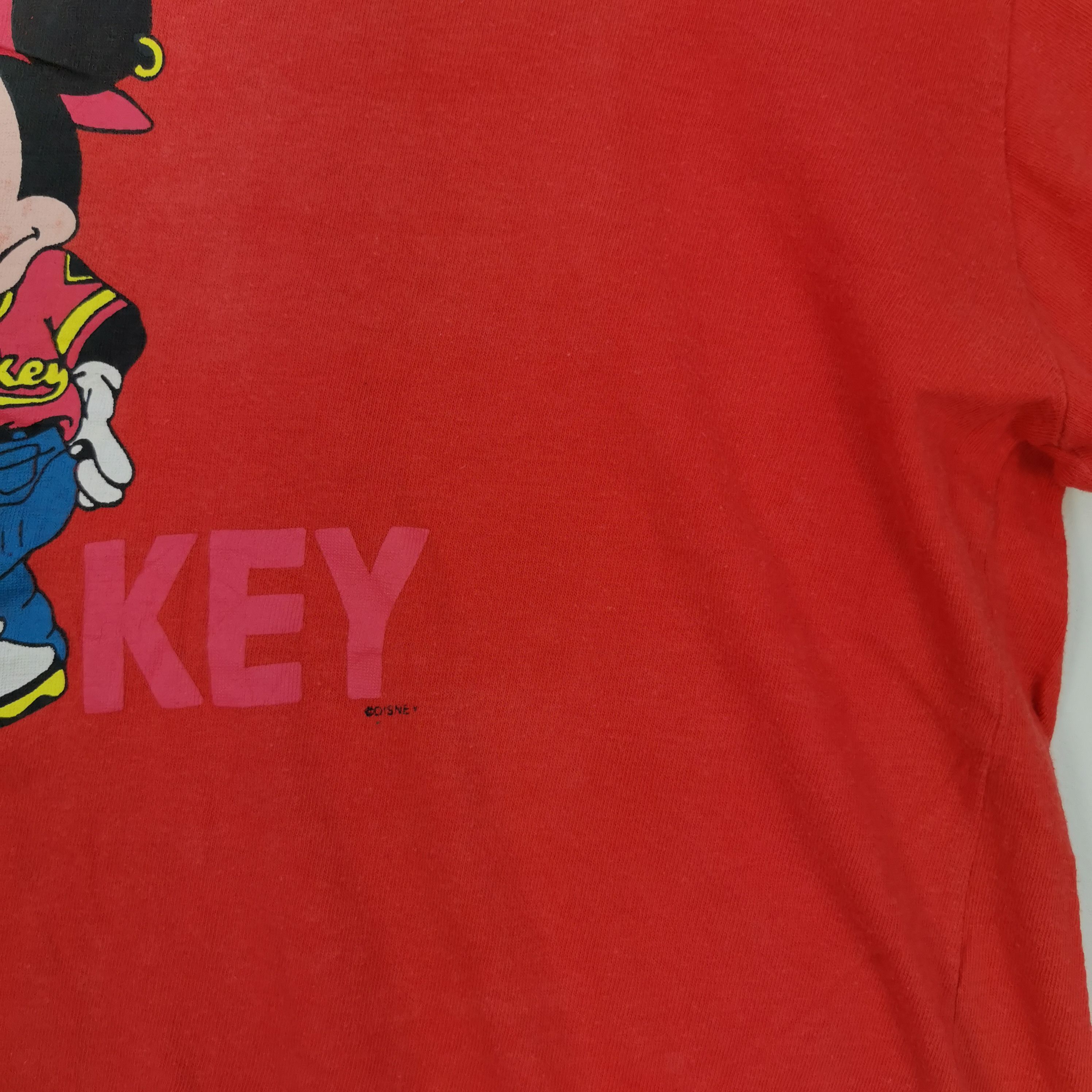 Disney Vintage 90s Mickey Mouse T-Shirt Disney Cartoon Tees Size US M / EU 48-50 / 2 - 6 Thumbnail