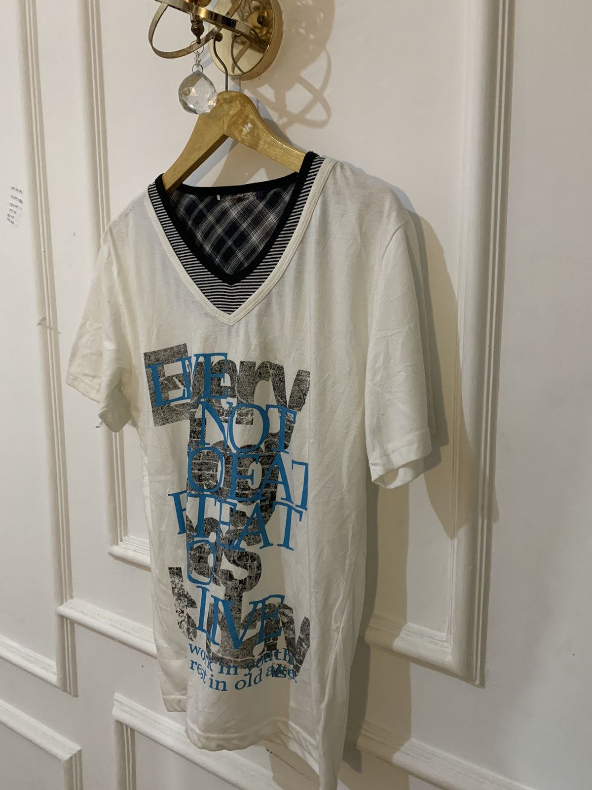Hysteric Glamour × If Six Was Nine × Le Grande Bleu (L.G.B.) Japanese poem double layer ifsixwasnine styel Size US L / EU 52-54 / 3 - 2 Thumbnail