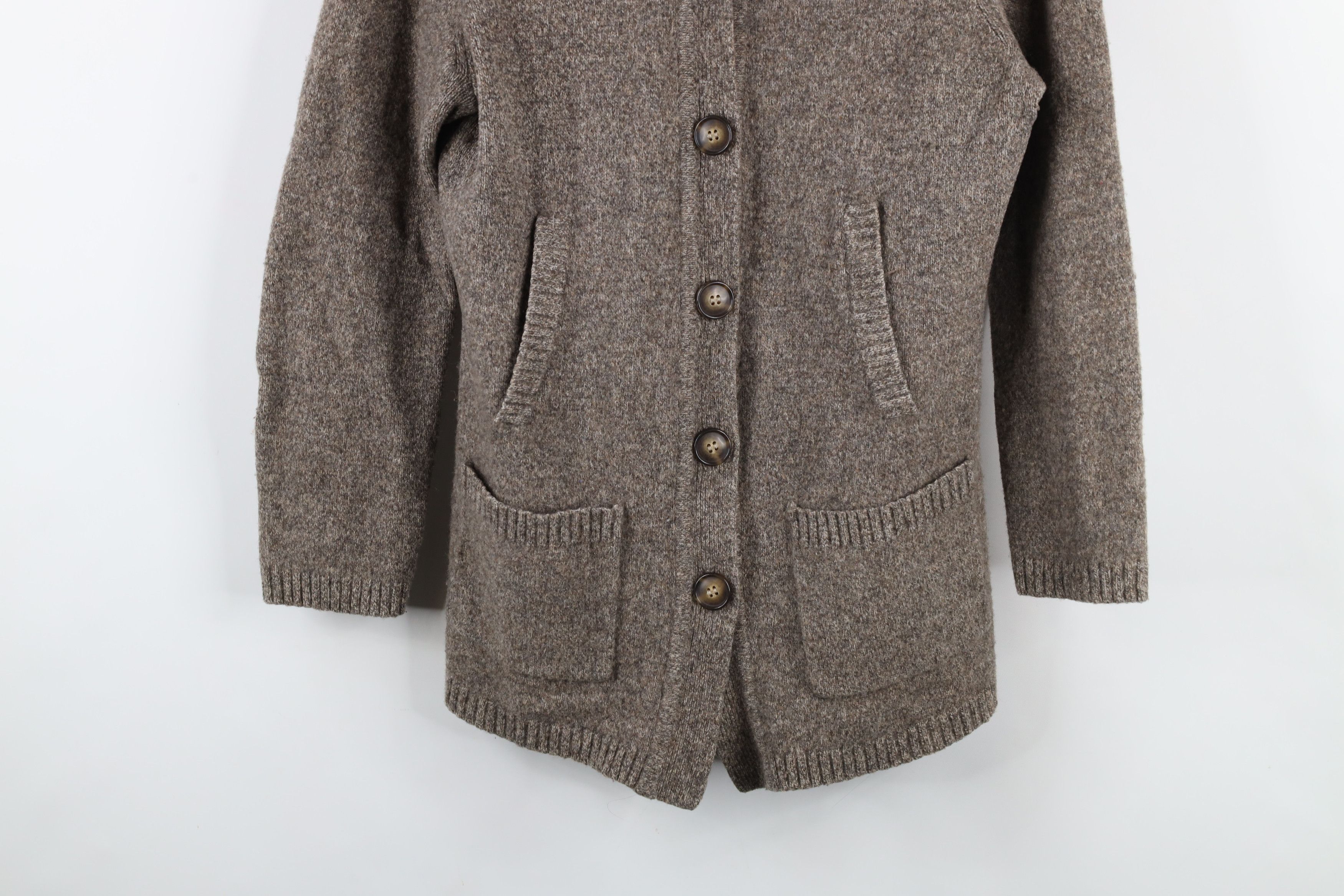Pendleton × Vintage Vintage Pendleton Full Button Hooded Cardigan Sweater Size M / US 6-8 / IT 42-44 - 3 Thumbnail