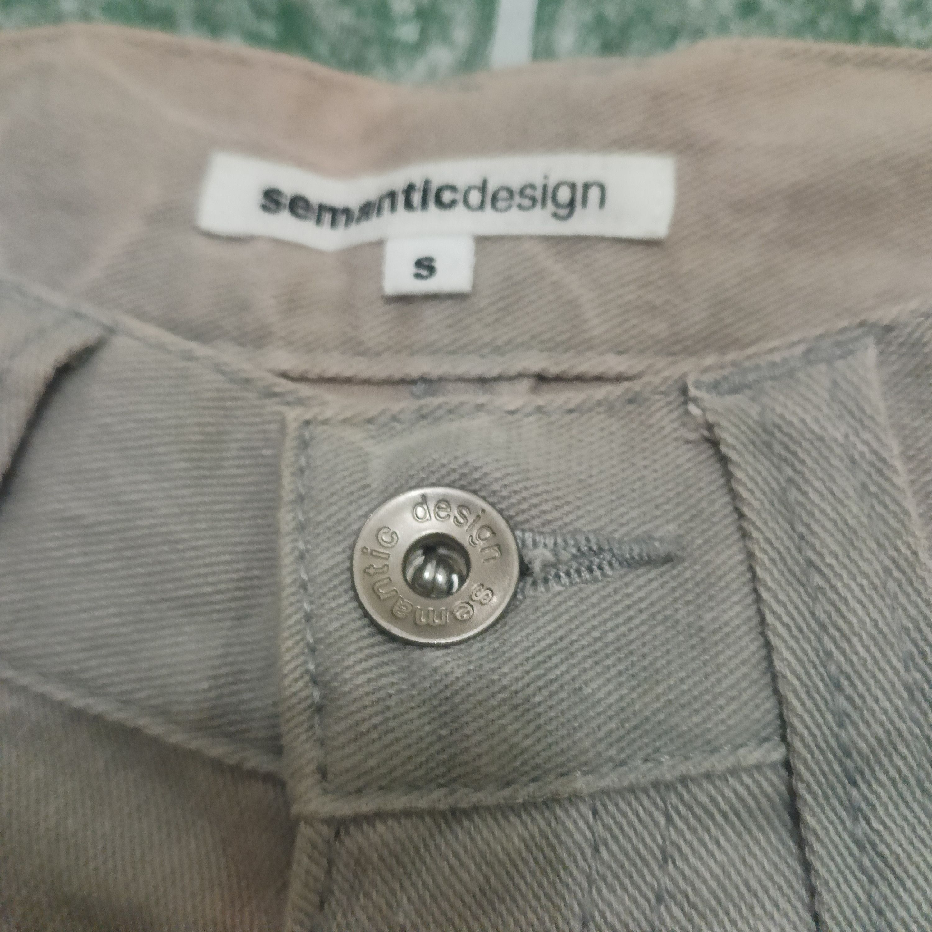 If Six Was Nine Rare Semantic Design Flared Pants Bootcut two tons colour Size US 29 - 4 Thumbnail