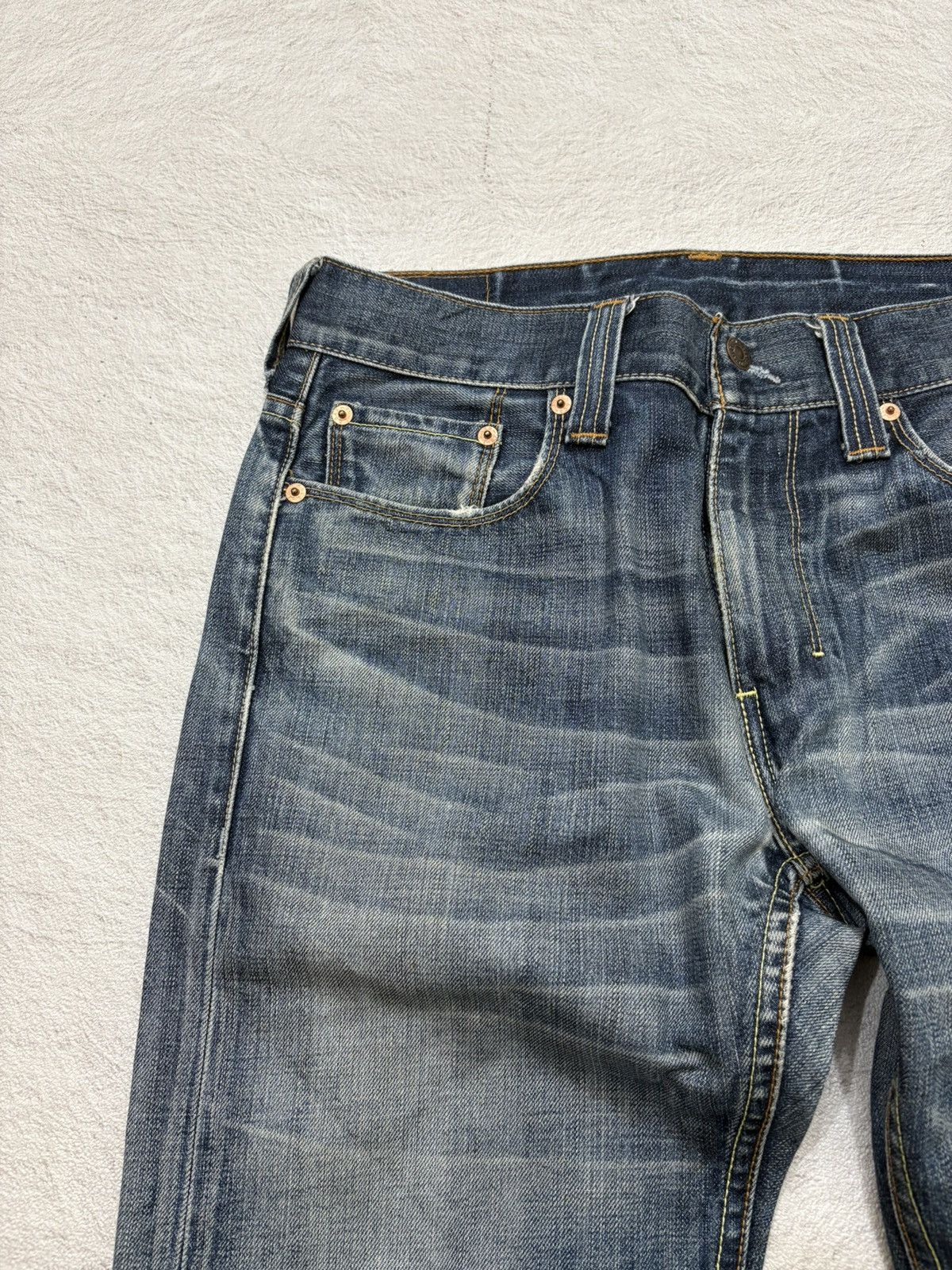 Kapital 2000a Levis Vintage destroy wash denim y2k style Size US 30 / EU 46 - 3 Thumbnail