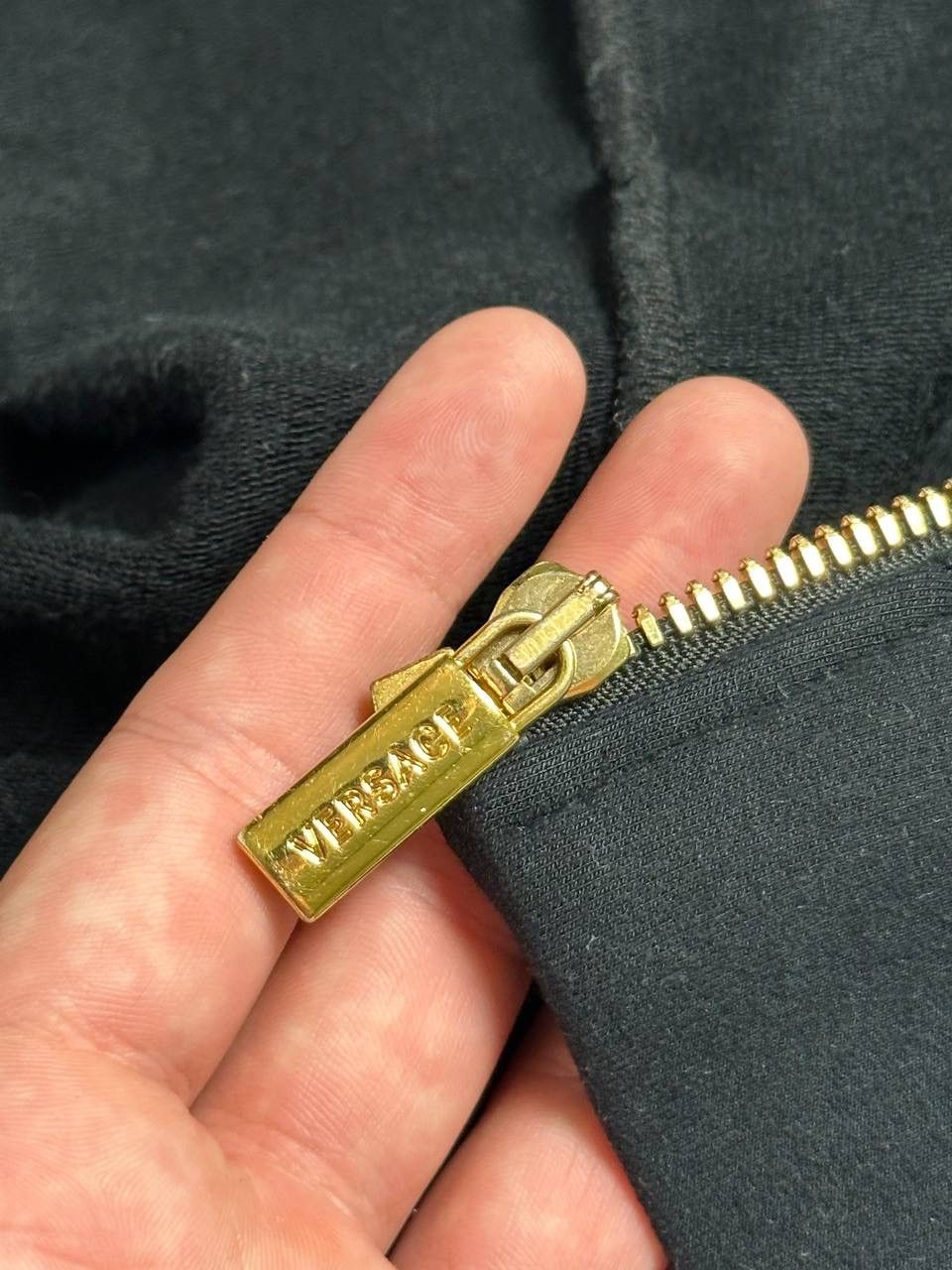 Versace Versace Luxury Velour Hoodie Full zip Size US L / EU 52-54 / 3 - 11 Thumbnail