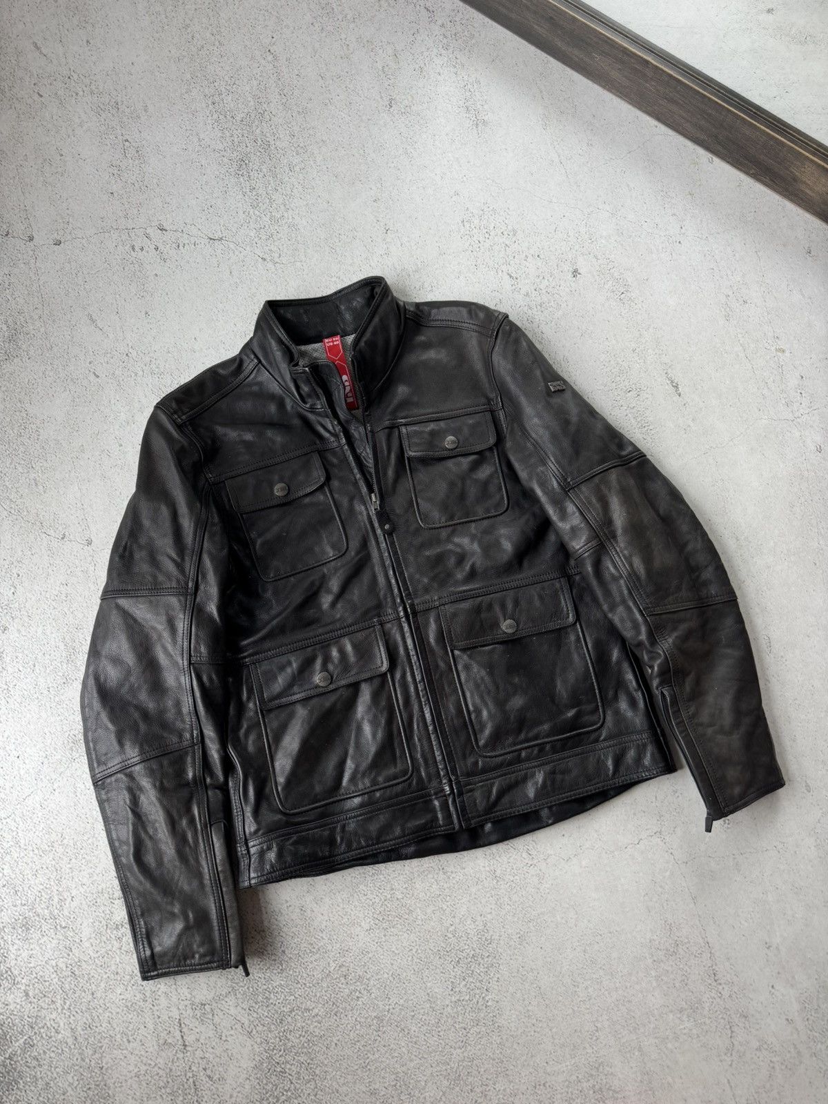 Leather IXS Classic Ld Nick Bike Rider Motocycles Leather Jacket Size US M / EU 48-50 / 2 - 3 Thumbnail