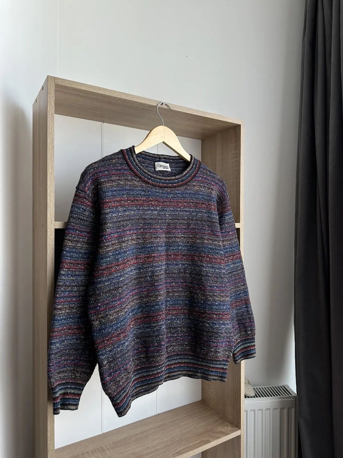 Missoni × Vintage Vintage Missoni Sport Multicolour Wool Knit Sweater Size US S / EU 44-46 / 1 - 19 Thumbnail