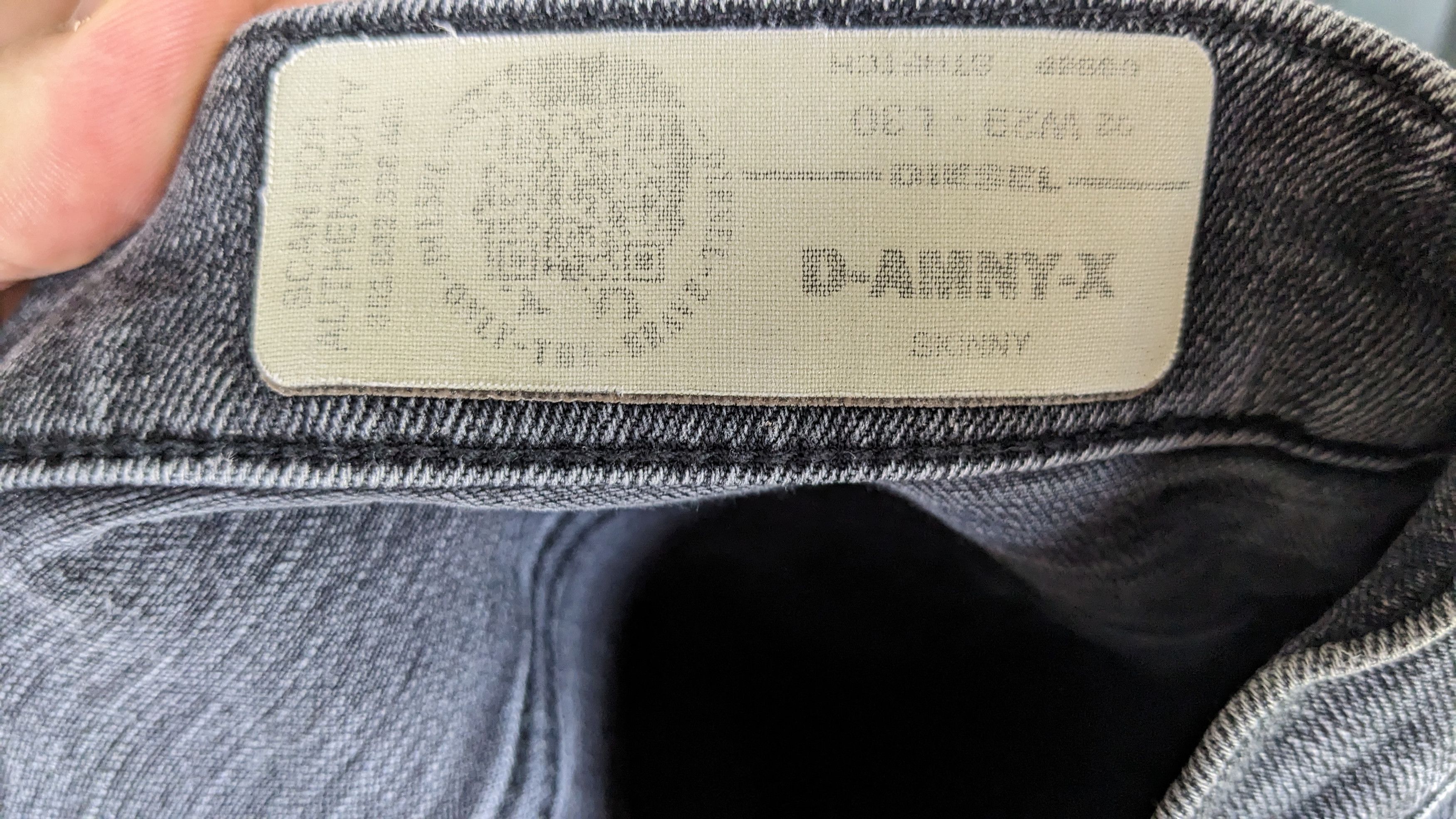 Diesel Diesel D-Amny X Skinny Jeans – W29 L30 – Black Washed Denim Size 30" / US 8 / IT 44 - 10 Thumbnail