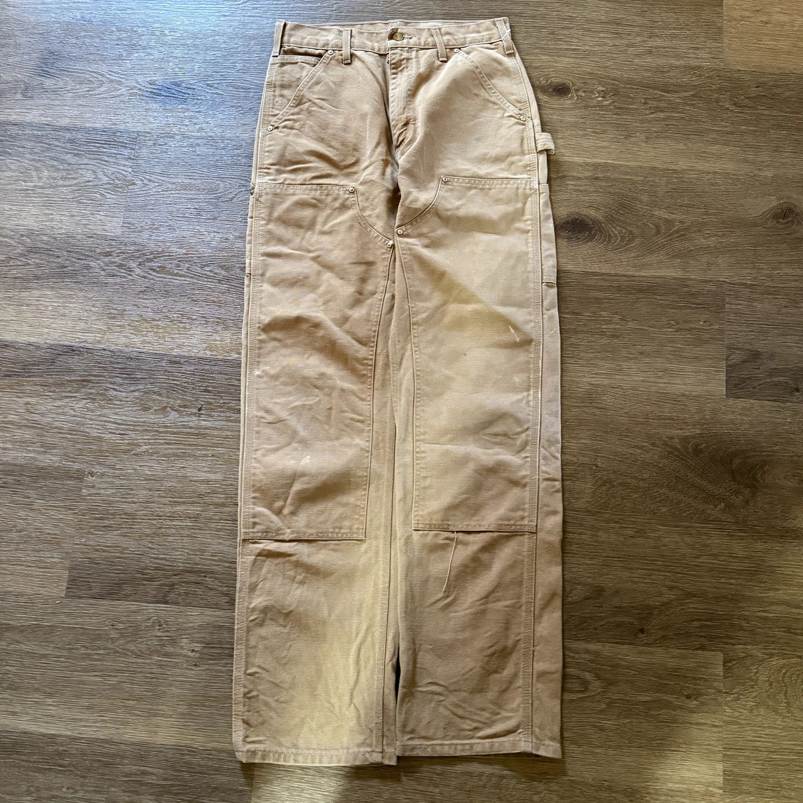 Carhartt Amazing Tan Double Knee Carhartt Pants Size US 30 / EU 46 - 1 Thumbnail