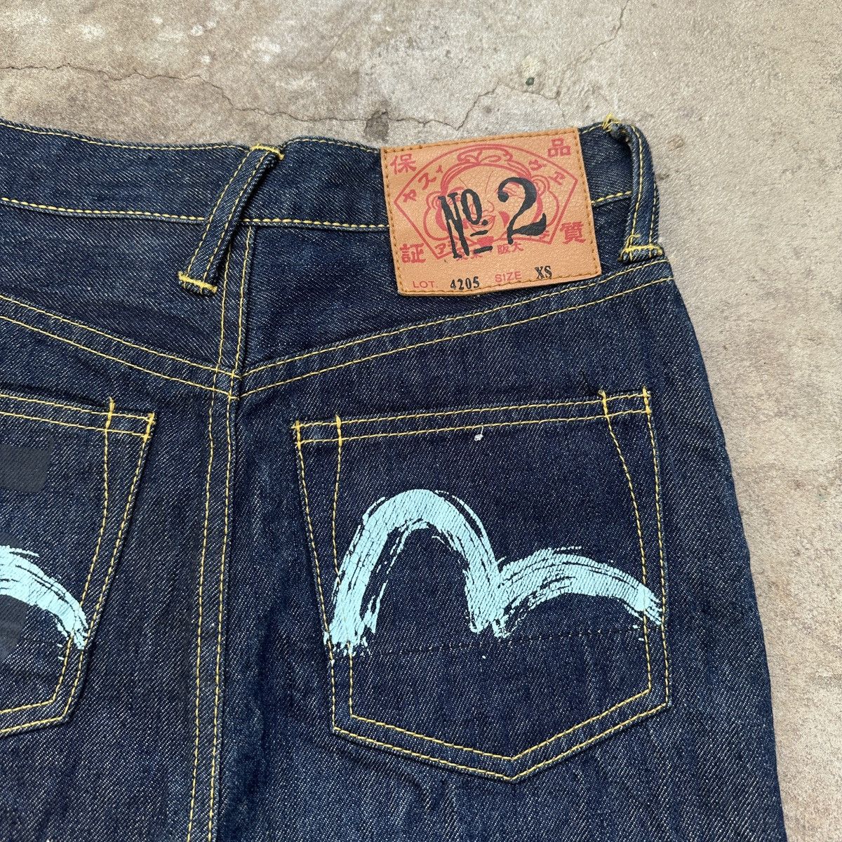 Evisu × Japanese Brand Vintage Evisu Japan Denim Mini Skirt Size 25" / US 0 / IT 36 - 3 Thumbnail