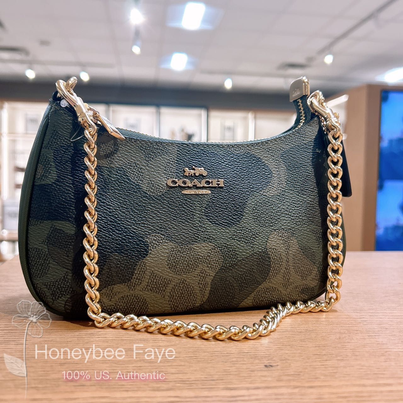 Coach Teri Mini Crossbody Bag In Signature Camo Print CW320 Size ONE SIZE - 1 Thumbnail
