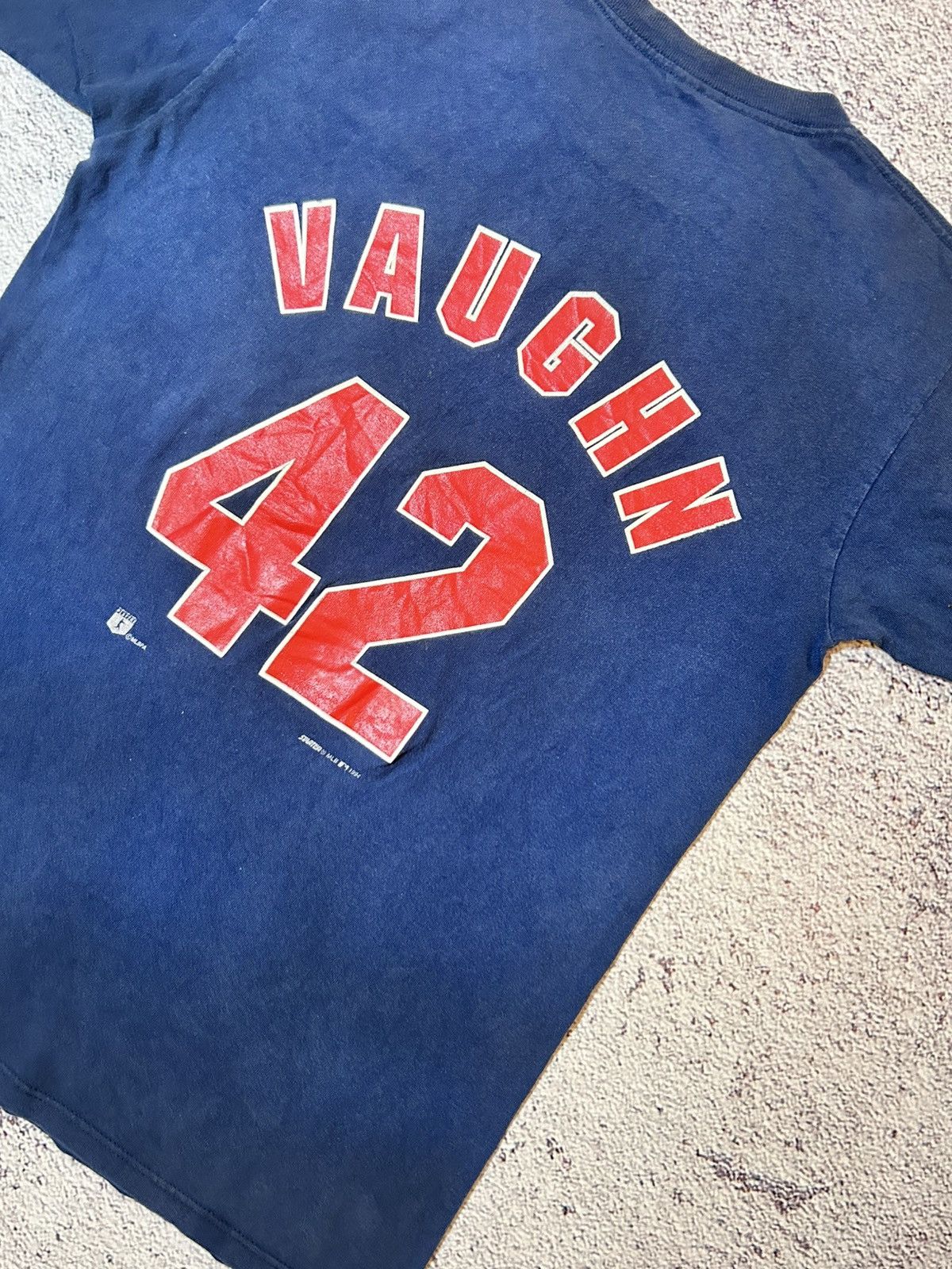Starter Starter VTG 90s MLB Boston Red Sox Mo Vaughn Jersey 42 Size US M / EU 48-50 / 2 - 12 Thumbnail