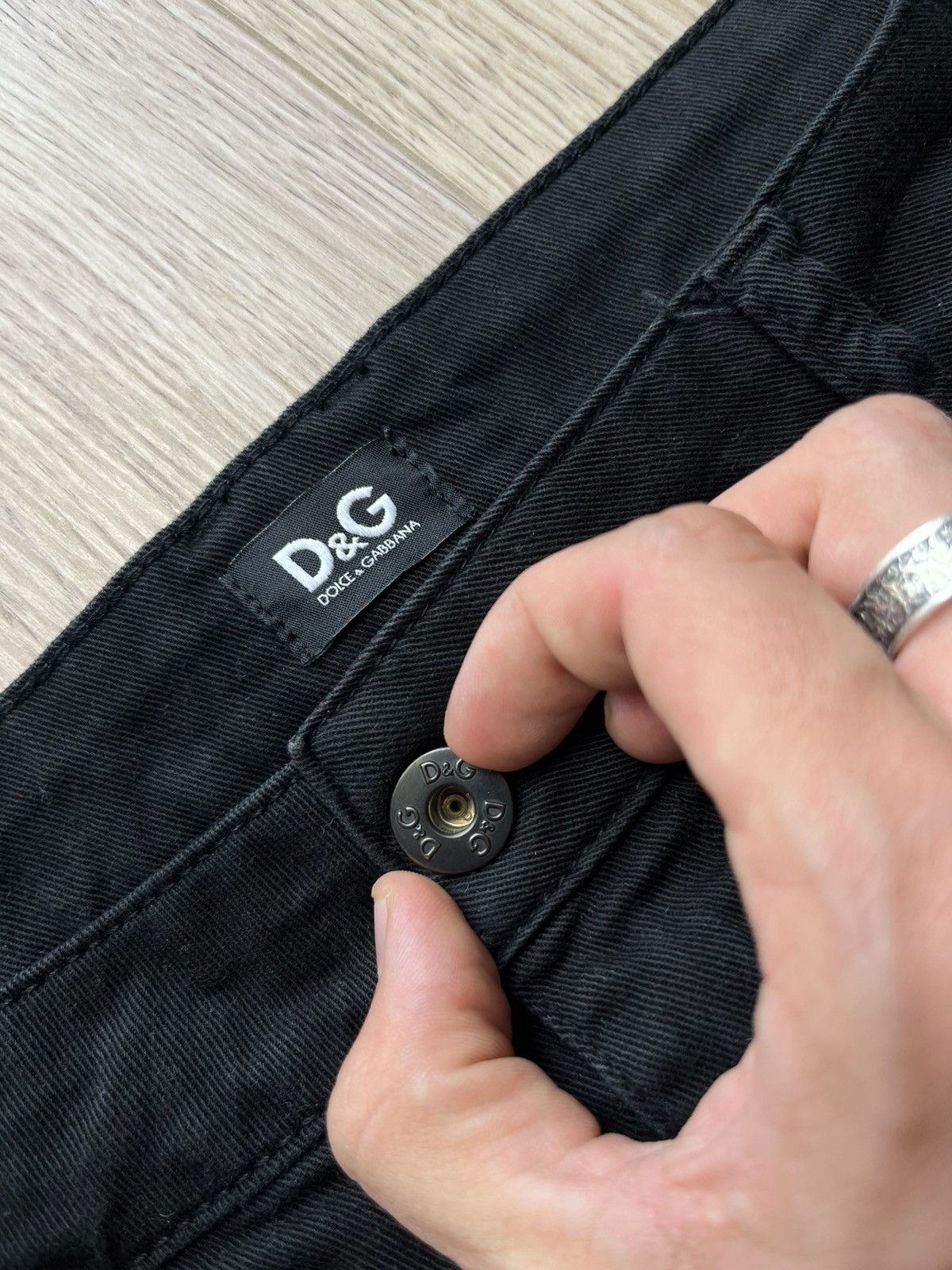Dolce & Gabbana Dolce & Gabbana Denim Mini Skirt Streetwear Rap Size 30" / US 8 / IT 44 - 4 Thumbnail