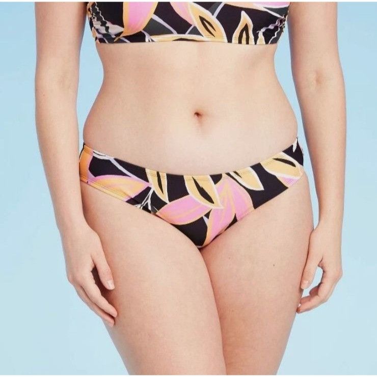 Other Kona Sol Womens Hipster Medium Coverage Bikini Bottom XL Bla Size ONE SIZE - 3 Thumbnail
