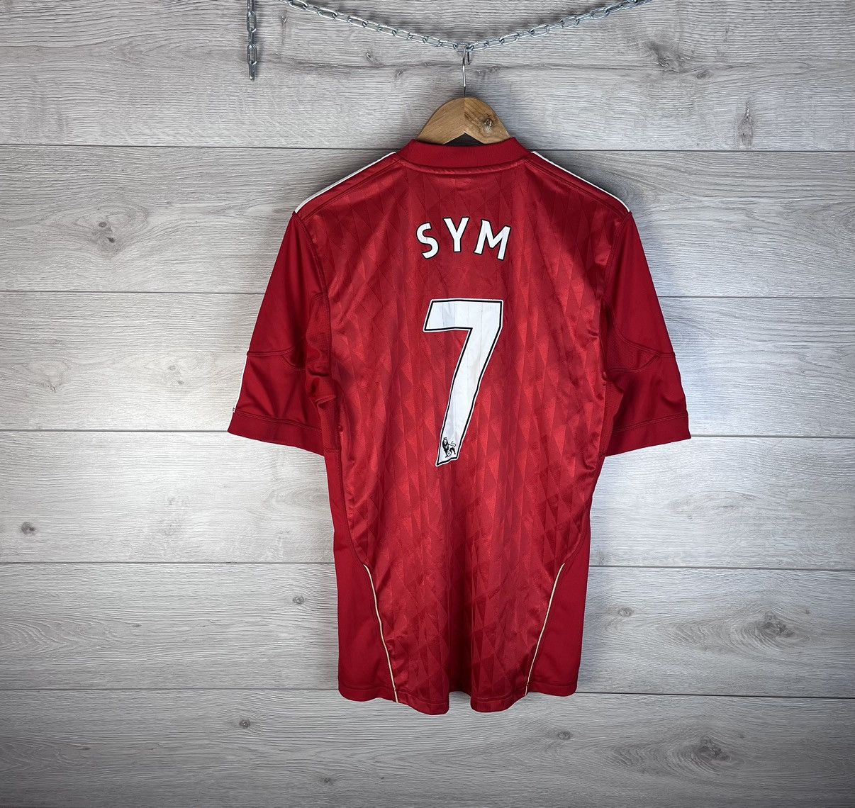 Adidas Vintage men soccer shirts Adidas FC Liverpool size L #7 SYM Size US L / EU 52-54 / 3 - 2 Thumbnail