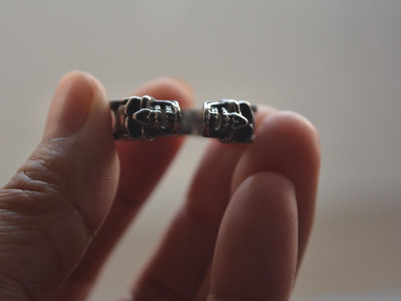 Jewelry Skull Matchless Jewelry Rings Chrome Ring (Size 7-13) Size ONE SIZE - 4 Thumbnail