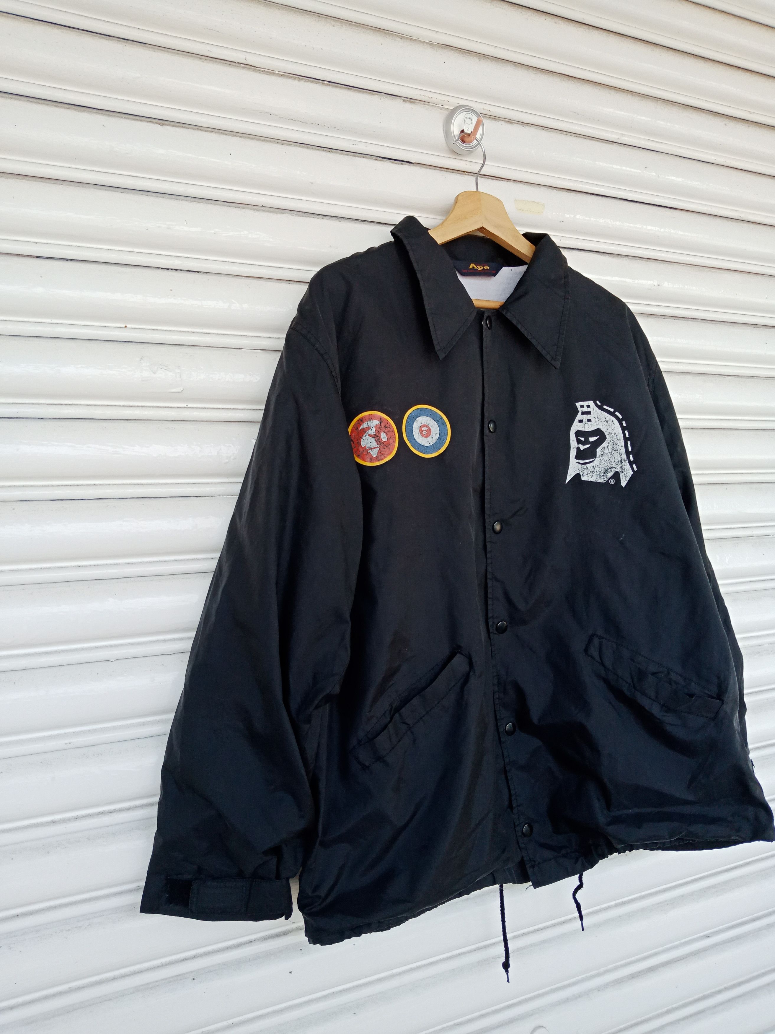 Bape Vintage Bape Coach Windbreaker Size US L / EU 52-54 / 3 - 5 Thumbnail