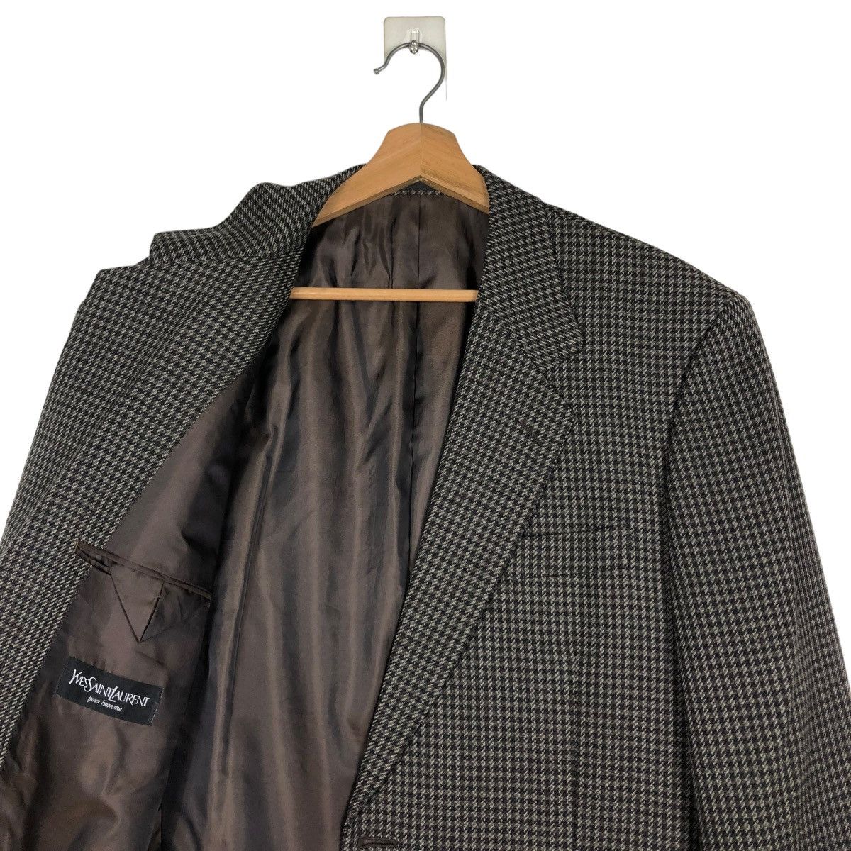 Yves Saint Laurent 🔥DOUBLE BREAST COATS JACKET YVES SAINT LAURENT POUR HOMME Size US M / EU 48-50 / 2 - 14 Thumbnail