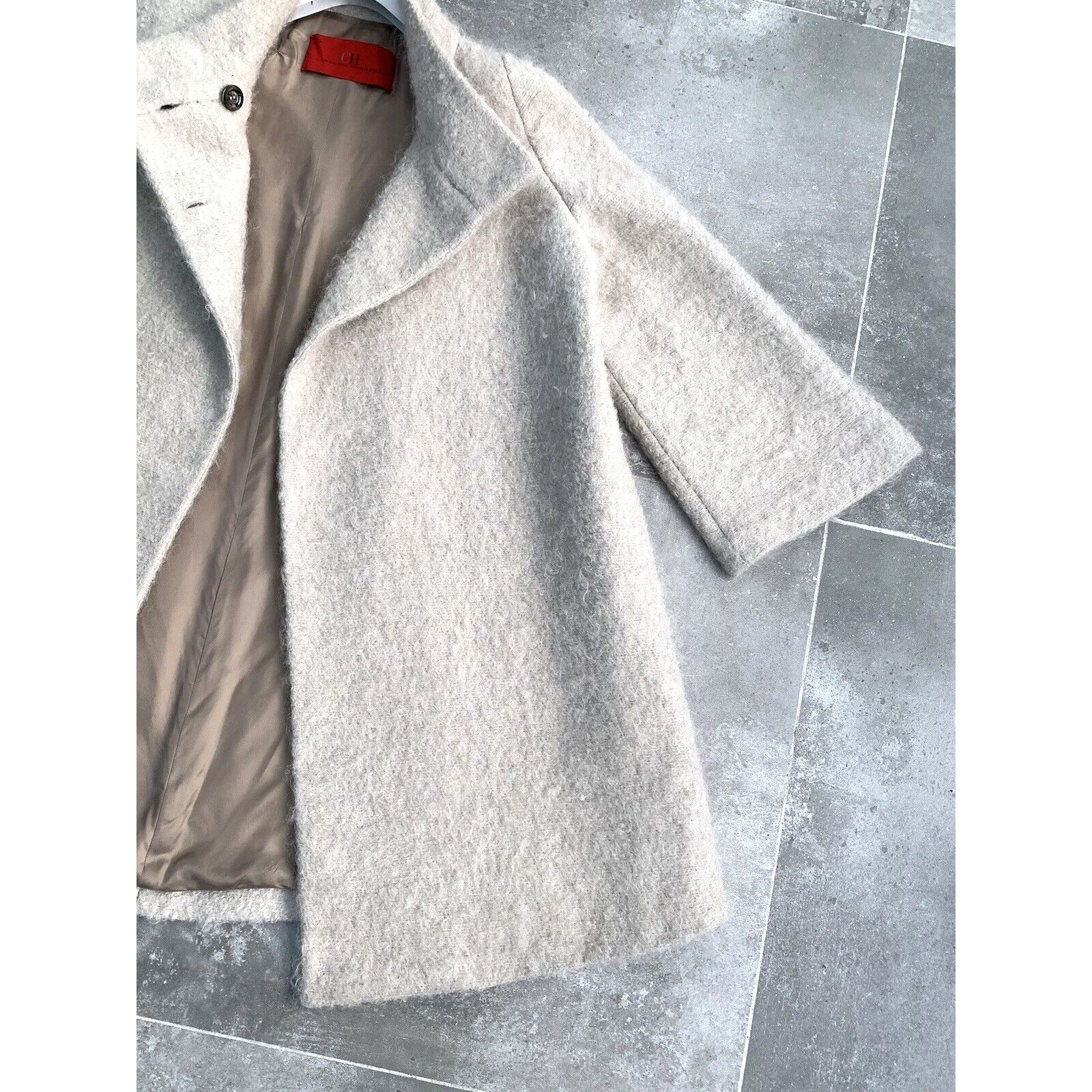 Carolina Herrera Women's CAROLINA HERRERA Mohair Trench Coat Jacket M / 12 Size M / US 6-8 / IT 42-44 - 7 Thumbnail