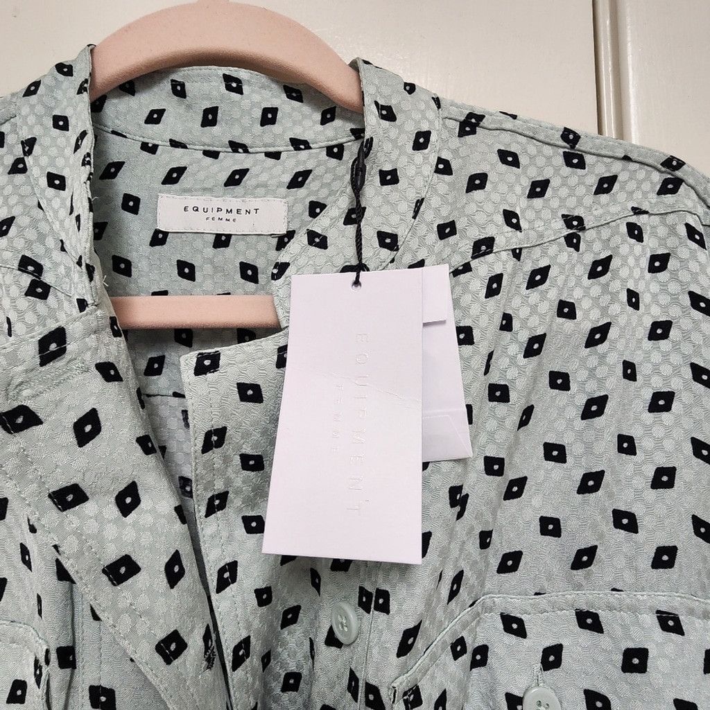Equipment NWT Equipment Absalone Shirt Dress Size XS / US 0-2 / IT 36-38 - 8 Thumbnail