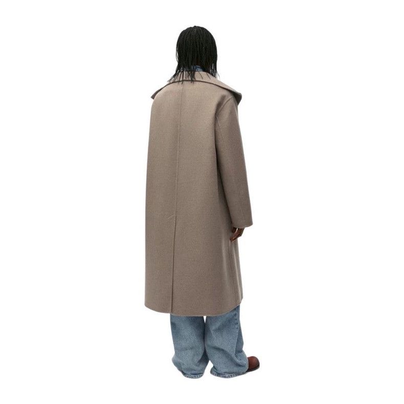 Loewe Loewe Kaki double-faced wool coat Size XXS / US 00 / IT 34 - 4 Thumbnail