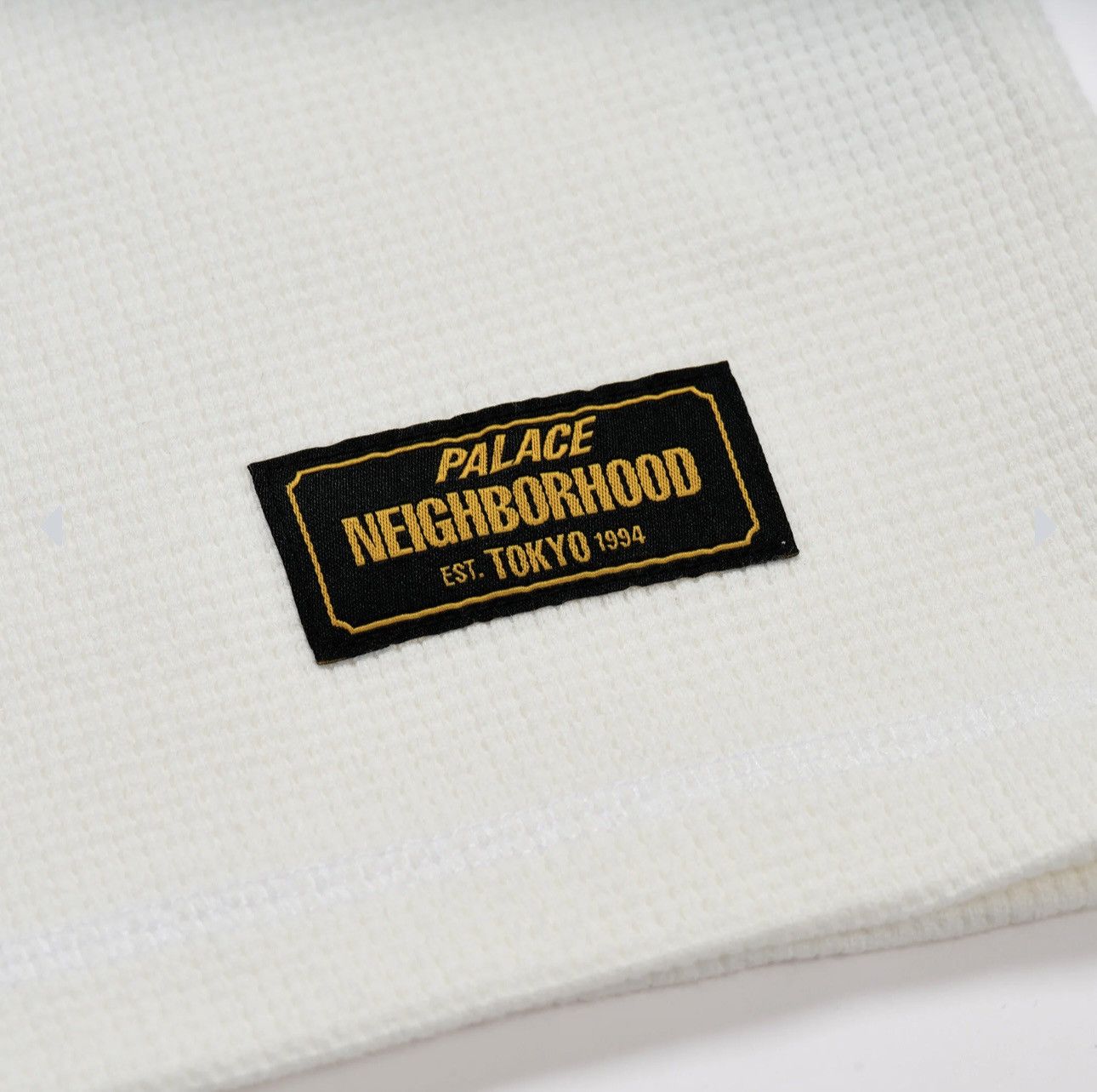 Palace Neighborhood Waffle Jersey White
