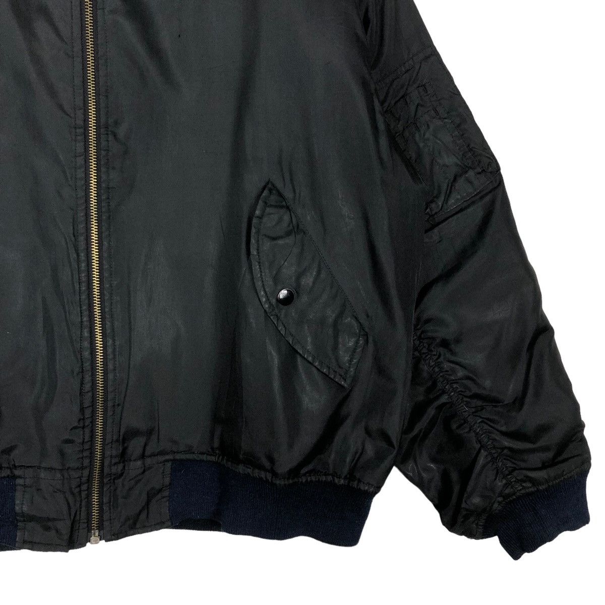 Japanese Brand 🔥Riot Riot Vintage Bomber Jacket Reversible Design USA Size US L / EU 52-54 / 3 - 4 Thumbnail