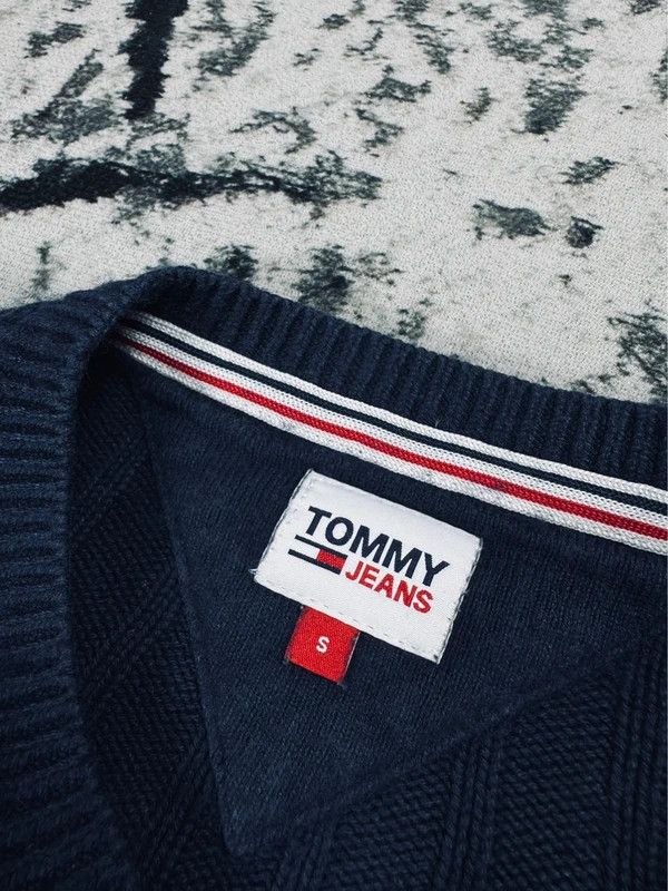 Tommy Hilfiger Tommy Hilfiger sweater navy blue S Size S / US 4 / IT 40 - 4 Thumbnail