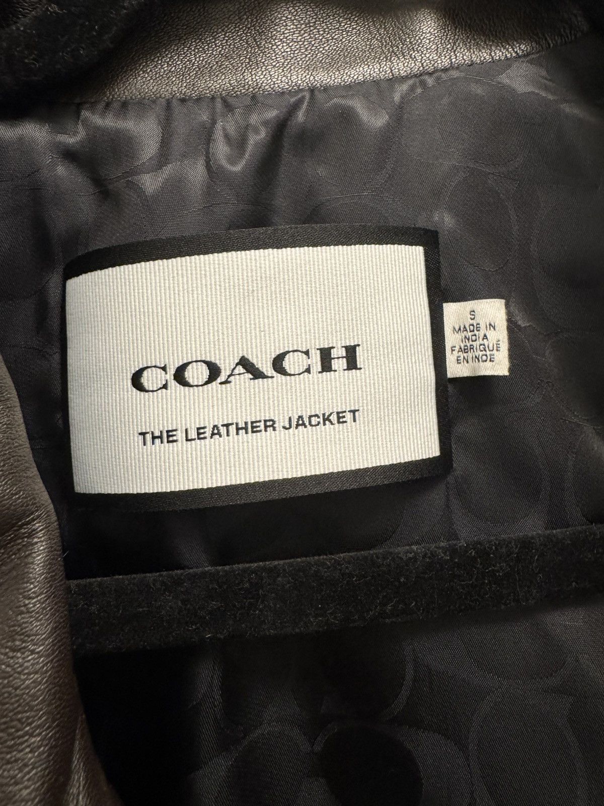 Coach Coach Leather Jacket Size US S / EU 44-46 / 1 - 4 Thumbnail