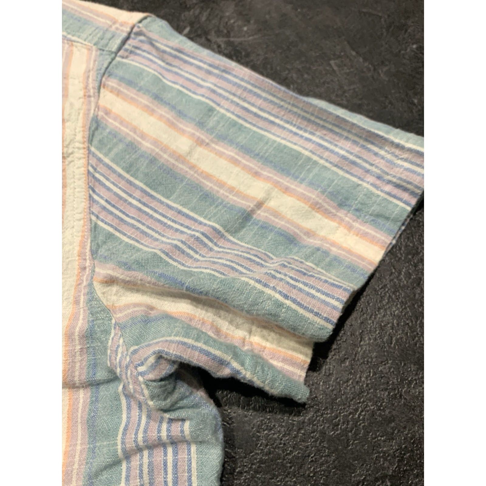 American Eagle Outfitters American Eagle Men’s M Shirt Cotton Button-Up Short Sleeve Collared Multicolor Casual Size US M / EU 48-50 / 2 - 2 Thumbnail