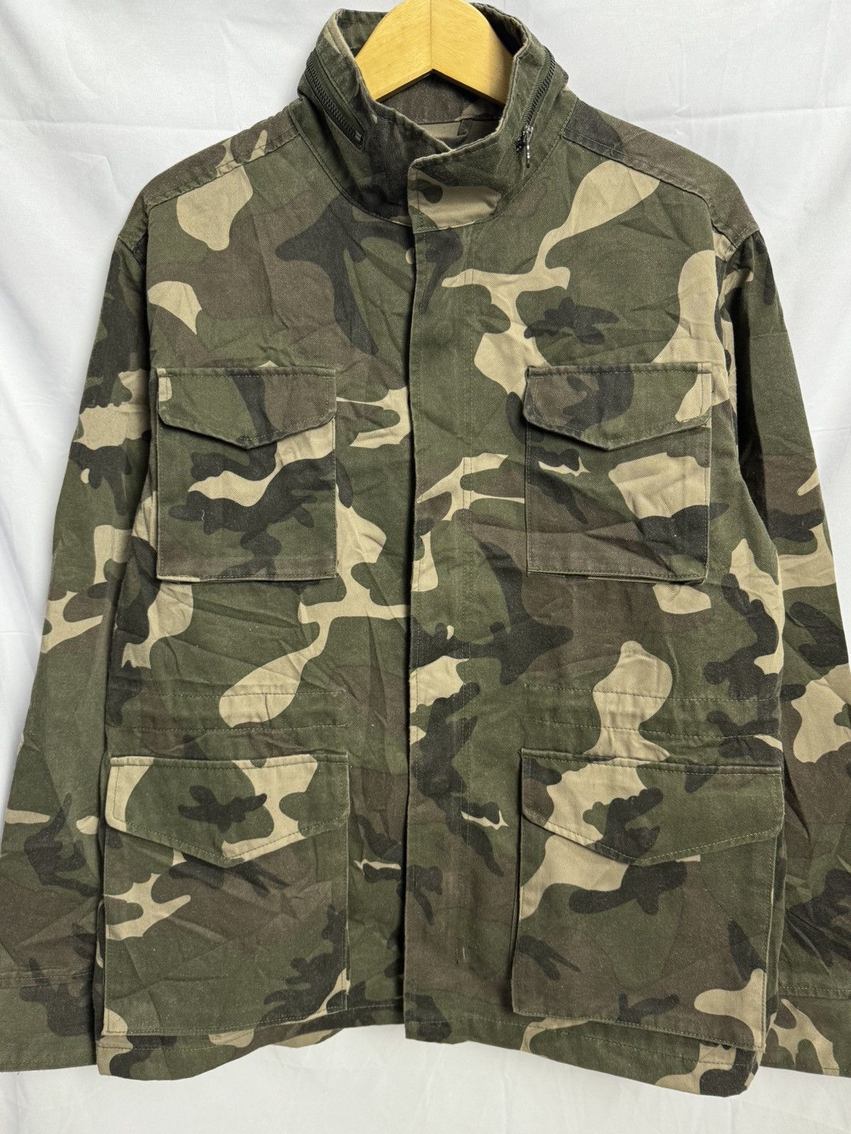 If Six Was Nine × Japanese Brand JAPANESE MULTI POCKET CAMO FULL GLOW JACKET Size US L / EU 52-54 / 3 - 3 Thumbnail