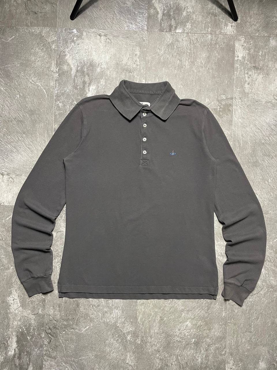 Vivienne Westwood Vivienne Westwood polo long sleeve shirt orb logo basic Size US L / EU 52-54 / 3 - 1 Thumbnail