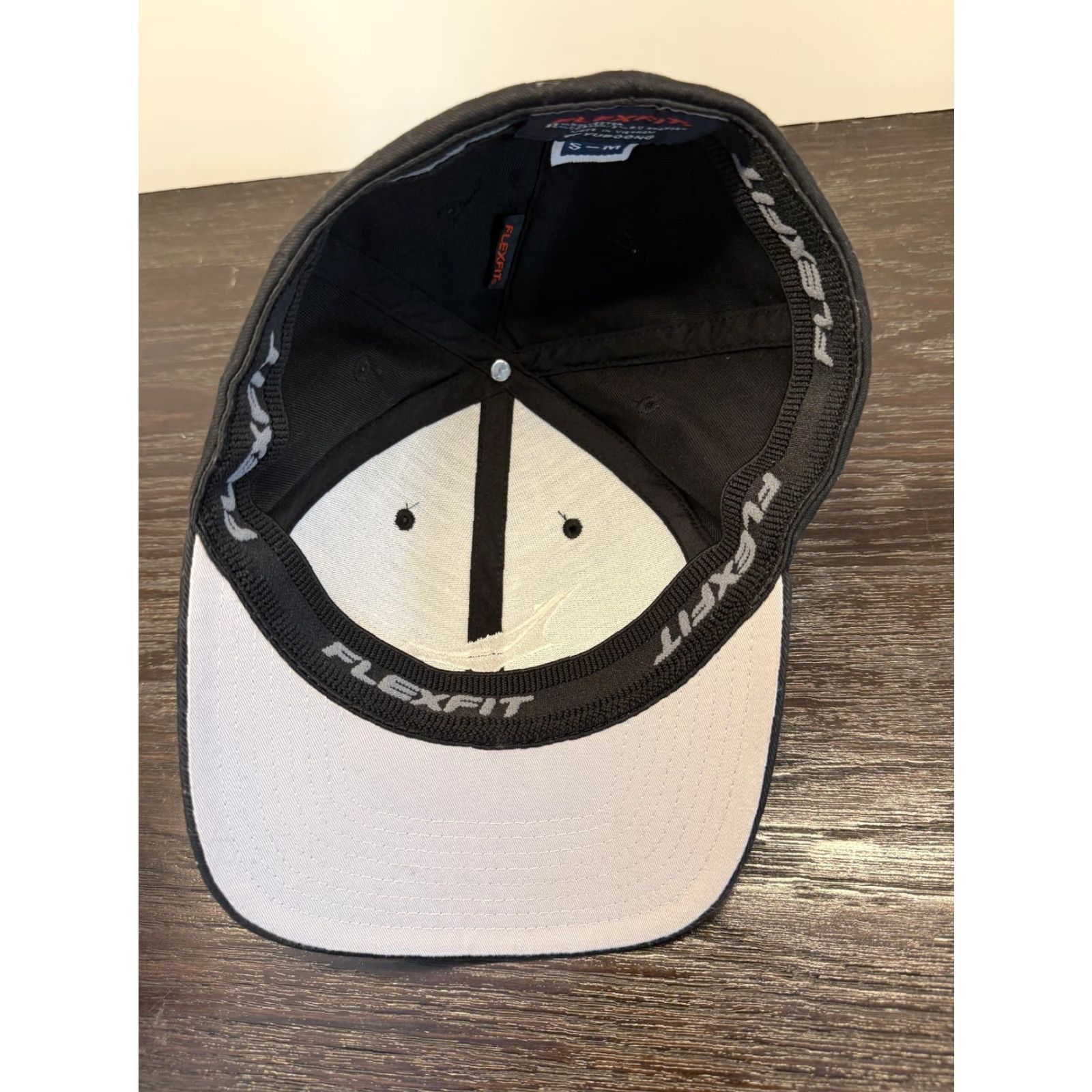 Vintage SpaceX Dragon Hat Cap Fitted Mens Small Medium Black Flexfit Embroidered Size ONE SIZE - 6 Thumbnail