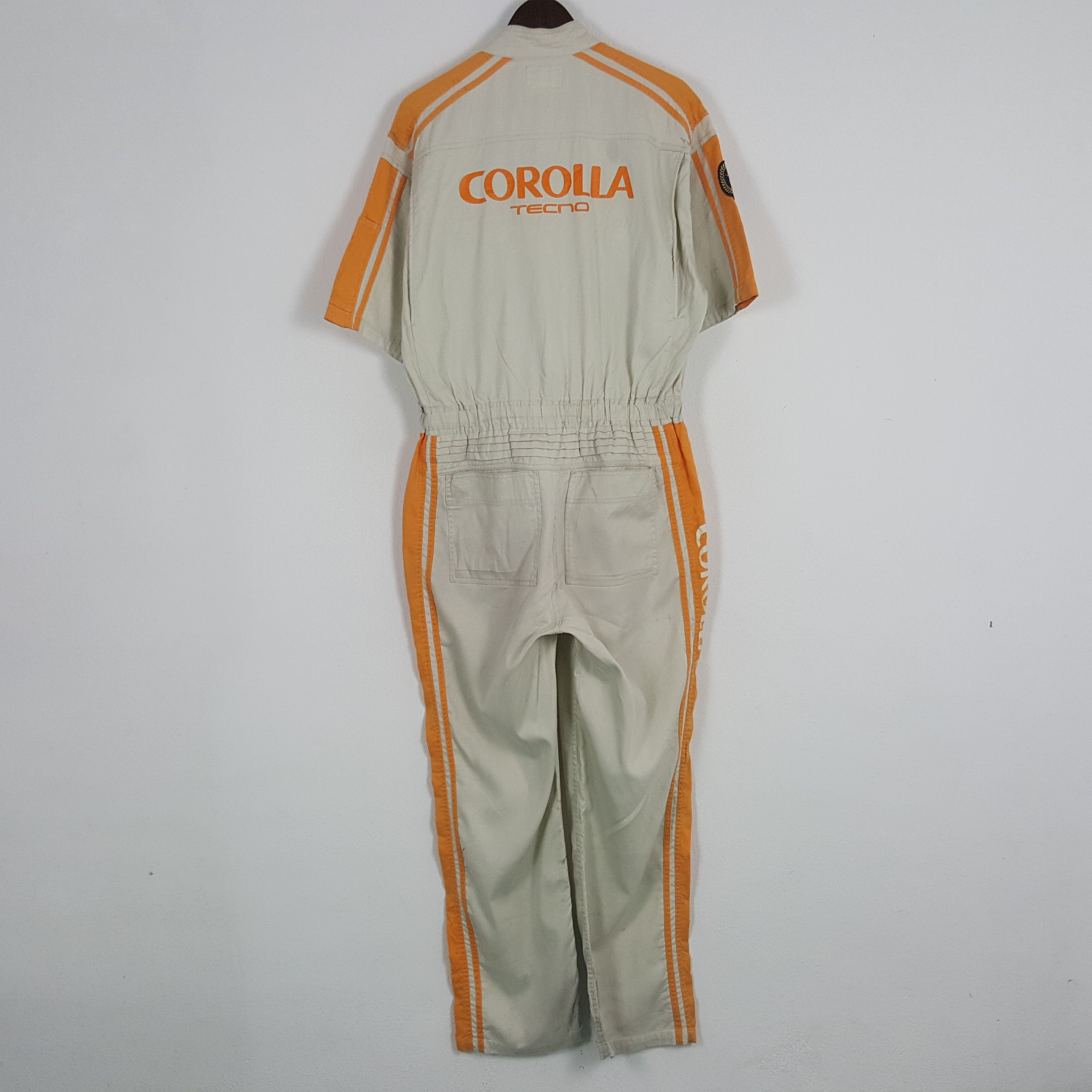 Vintage Vintage Toyota Corolla Worker Jumpsuit Coverall Jacket Size US L / EU 52-54 / 3 - 1 Thumbnail
