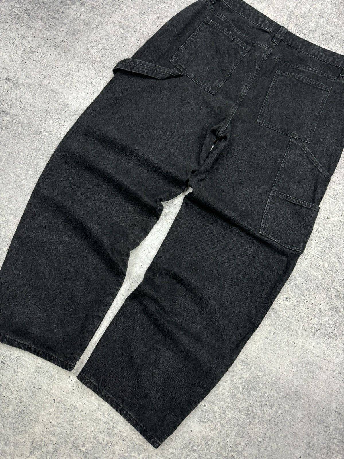 Japanese Brand × Vintage Vintage Asos Baggy Loose Fit Wide Leg Jeans Pants Trousers Size US 32 / EU 48 - 14 Thumbnail
