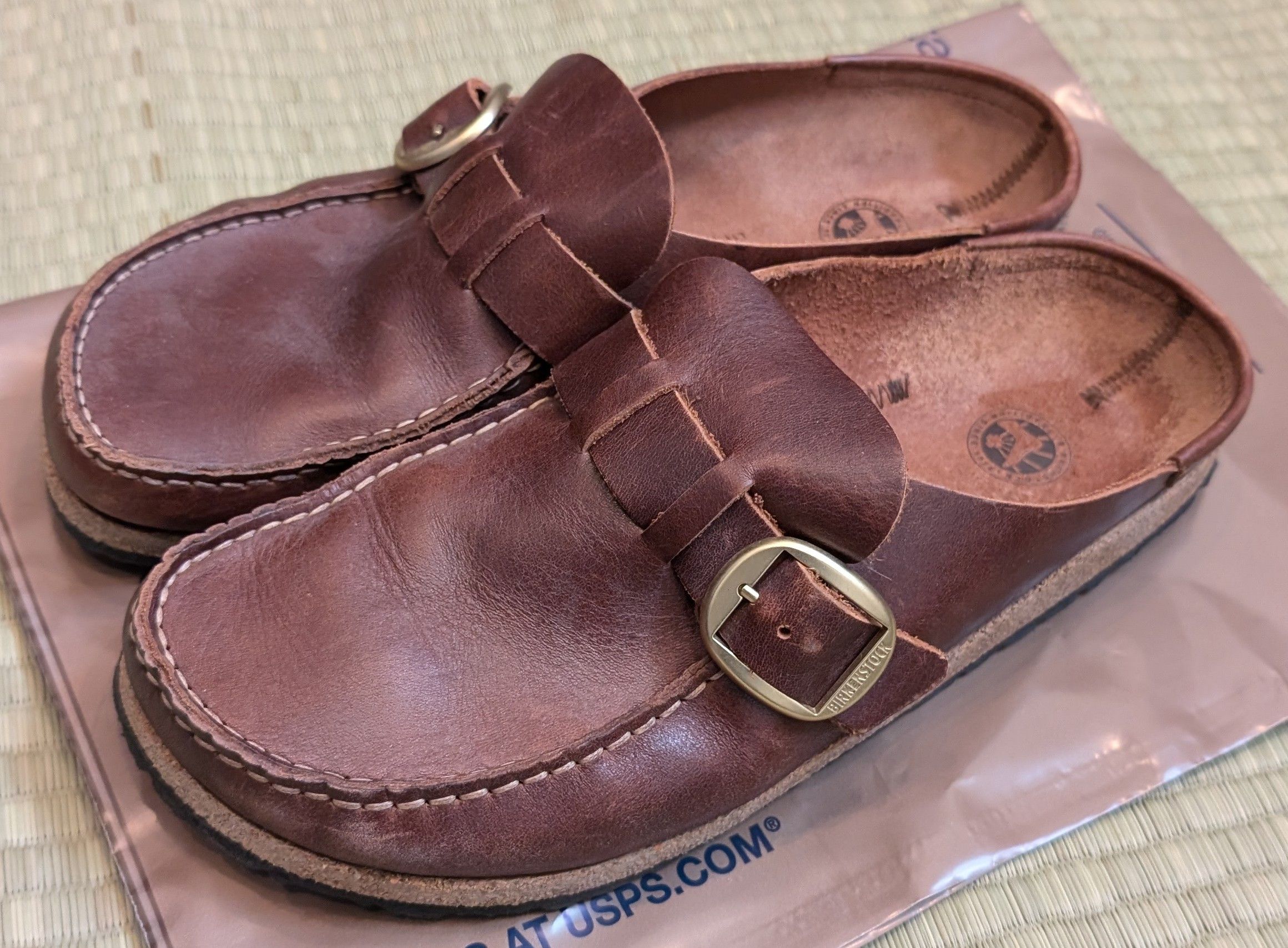 Birkenstock Birkenstock Buckley Leather Clogs Size 42 Size US 11 / IT 41 - 1 Thumbnail