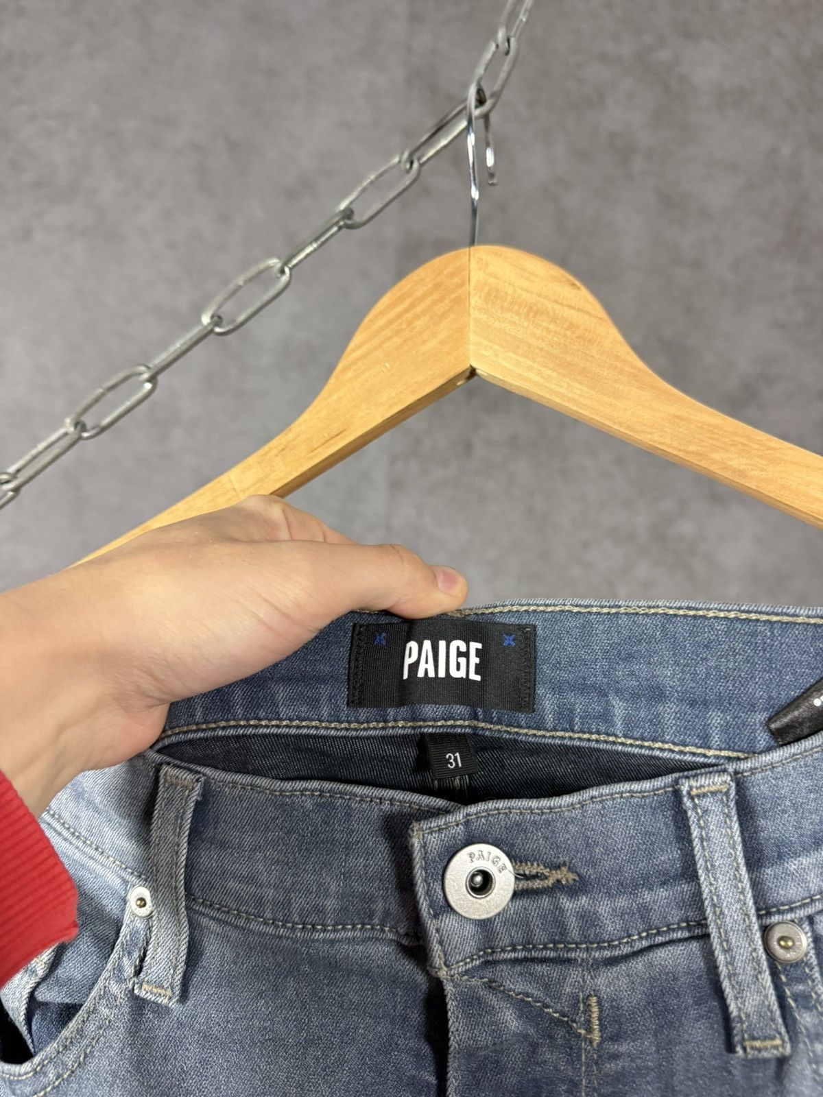 Paige Paige designer lennox jeans Size US 31 - 4 Thumbnail
