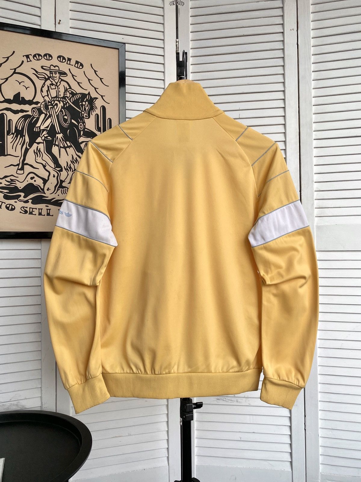 Adidas × Vintage Vintage Adidas Ventex Track Retro Jacket 80s Hungaria Size US M / EU 48-50 / 2 - 2 Thumbnail