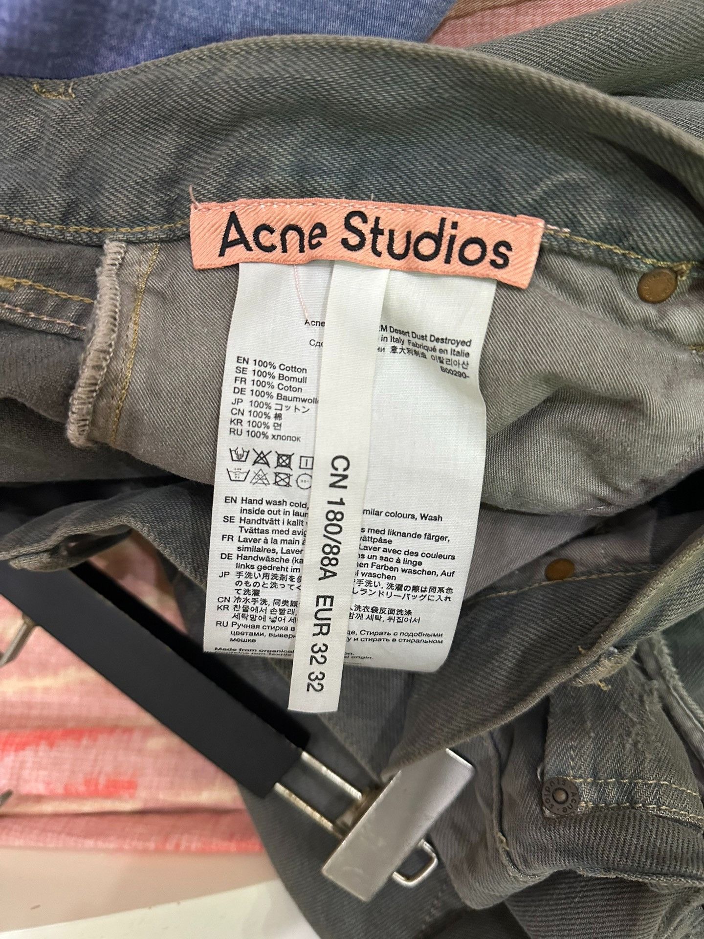 Acne Studios acne studios 1992m jeans 2501-Nextarrow Size US 32 / EU 48 - 4 Thumbnail