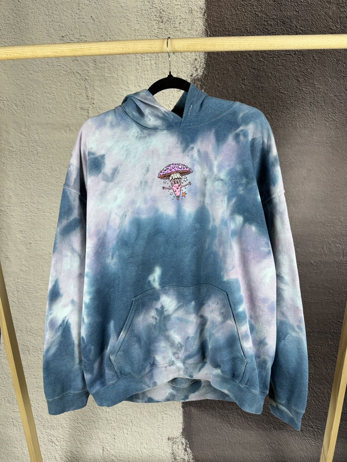 A.LAB A Lab Mushroom Trip Oversized tie-dye multicoloured hoodie Size US L / EU 52-54 / 3 - 1 Thumbnail