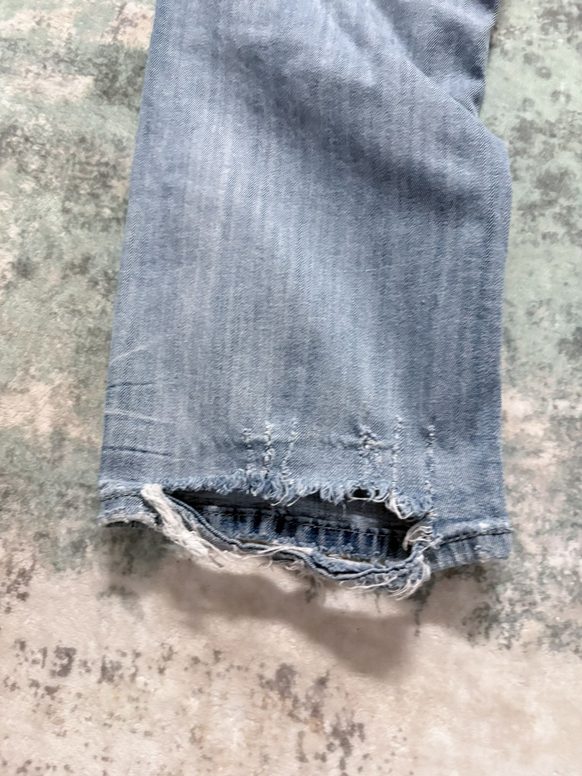 Rock Revival 90’s Rock Revival Vintage Distressed Faded Jeans Opium Size US 34 / EU 50 - 7 Thumbnail