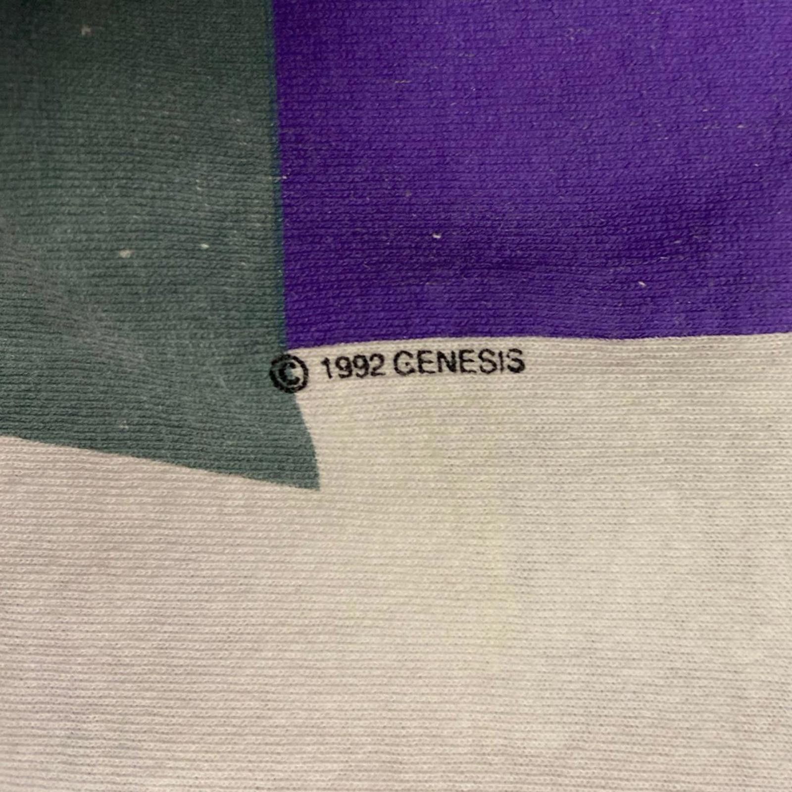 Vintage Vintage 1992 Genesis Night Sky Tour Tee Size US XL / EU 56 / 4 - 7 Thumbnail