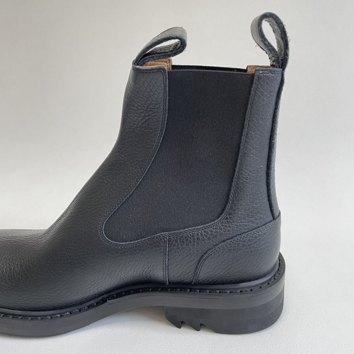 Dries Van Noten Black Tumbled Leather Boots Size US 9 / EU 42 - 13 Thumbnail